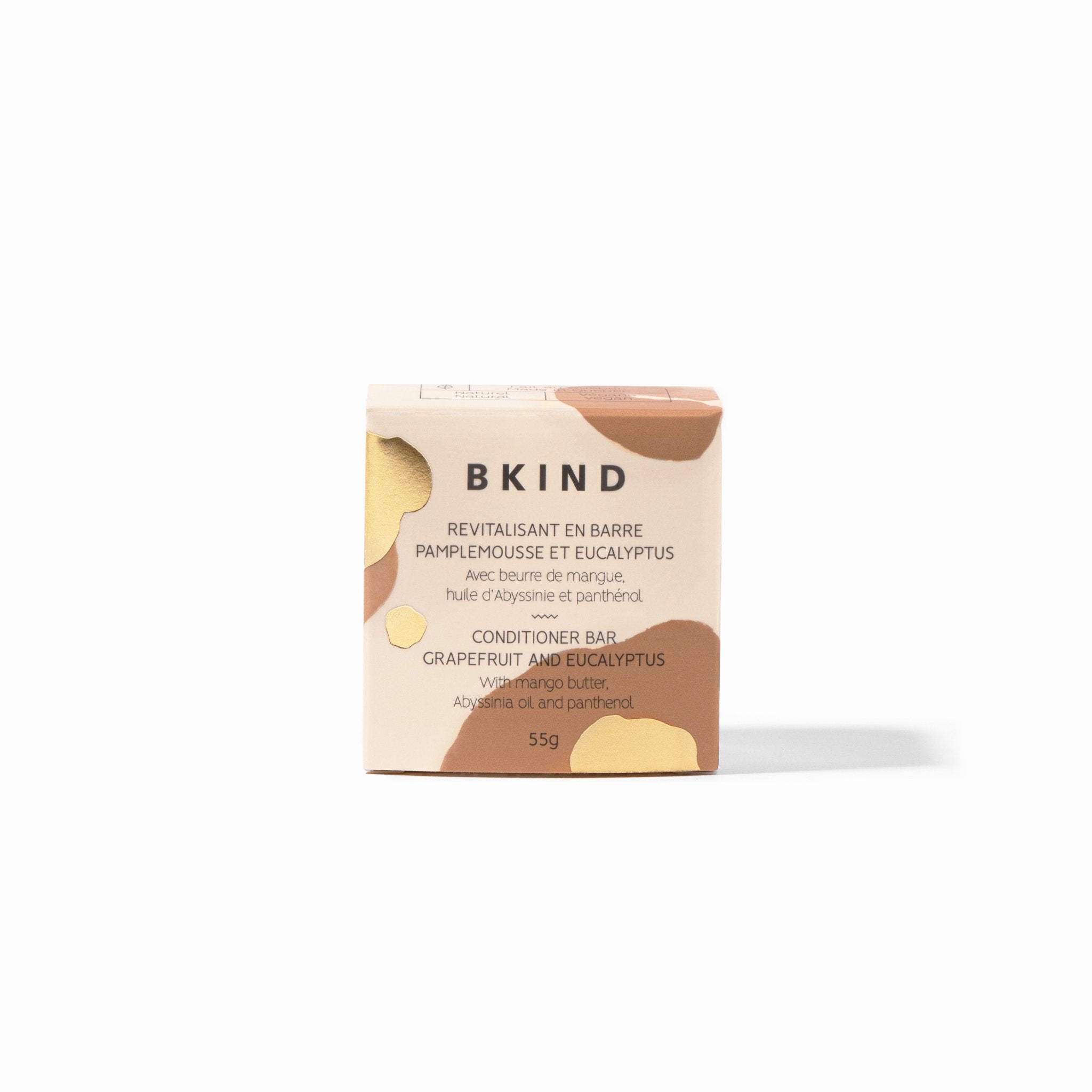 BKIND. Revitalisant en Barre Cheveux Normaux et/ou à Tendance Grasse - 55 gr - Concept C. Shop