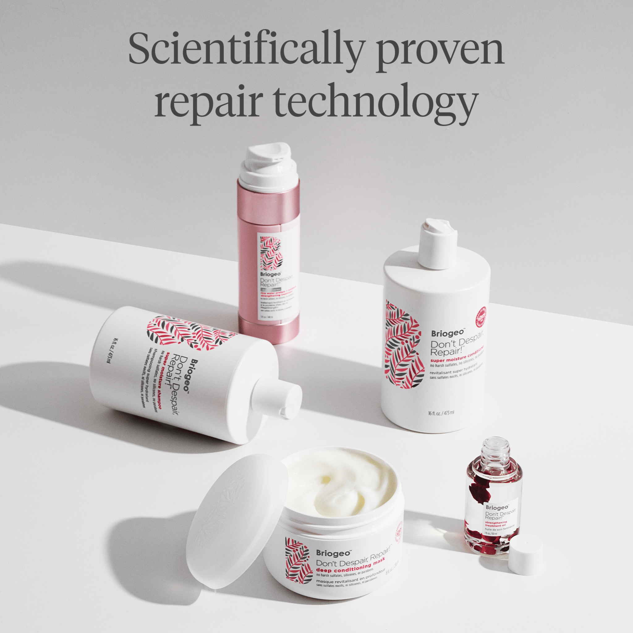 Briogeo. Coffret Purifiant pour les Cheveux - Don't Despair, Repair - Concept C. Shop
