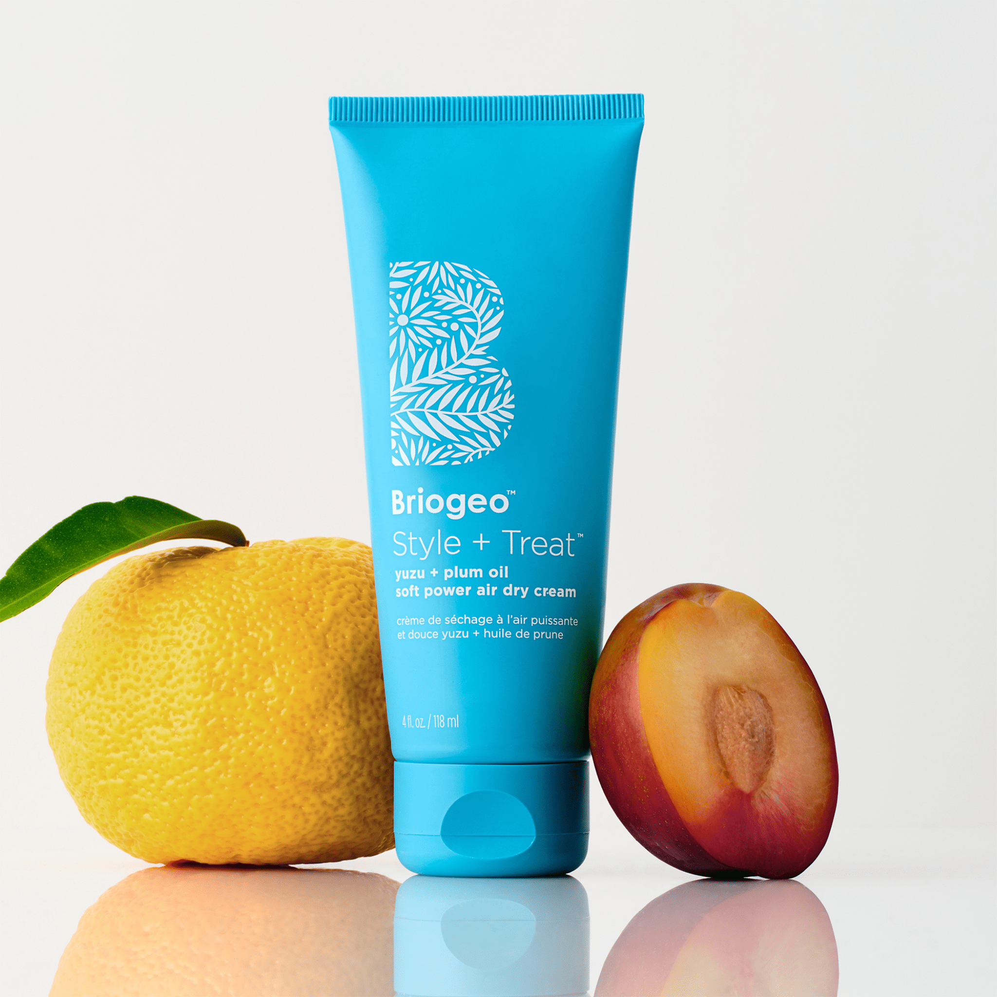Briogeo. Crème Coiffante Séchage à L'Air Yuzu et Huile de Prune Style + Treat - 118 ml - Concept C. Shop