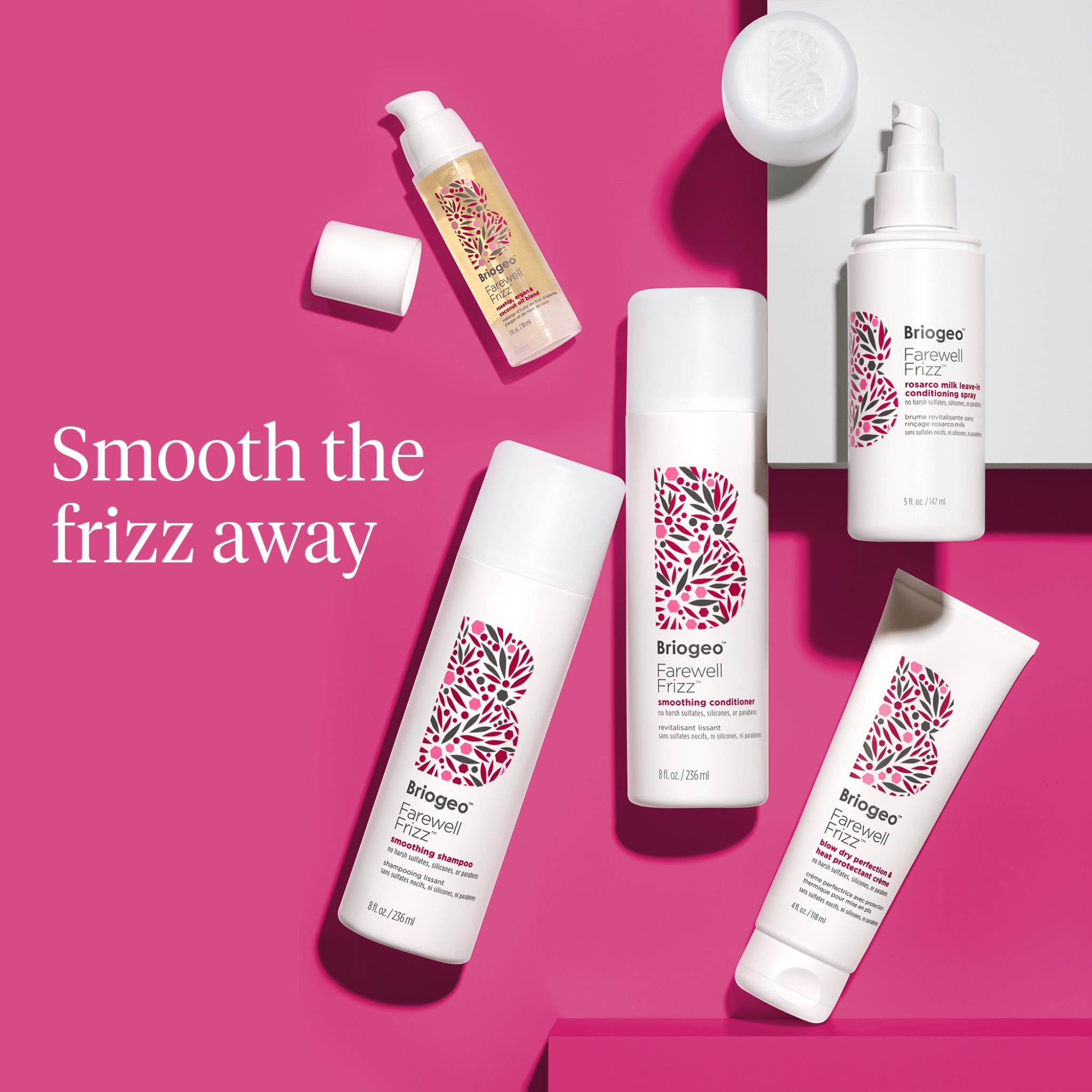 Briogeo. Crème Perfectrice avec Protection Thermique Farewell Frizz - 118 ml - Concept C. Shop