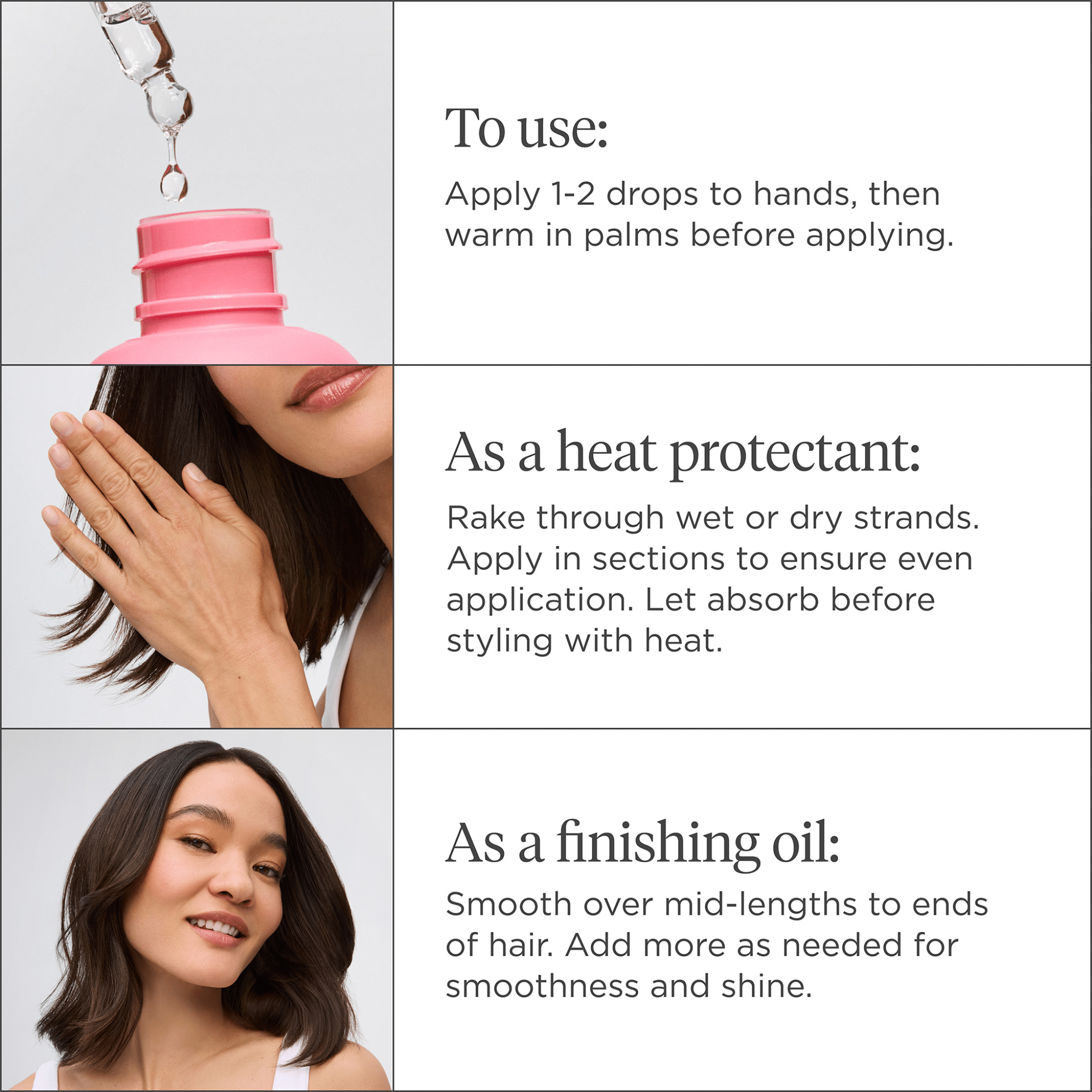 Briogeo. Huile Capillaire Ultralégère 4 - en - 1 Yuzu et Huile de Prune Style + Treat - 45 ml - Concept C. Shop