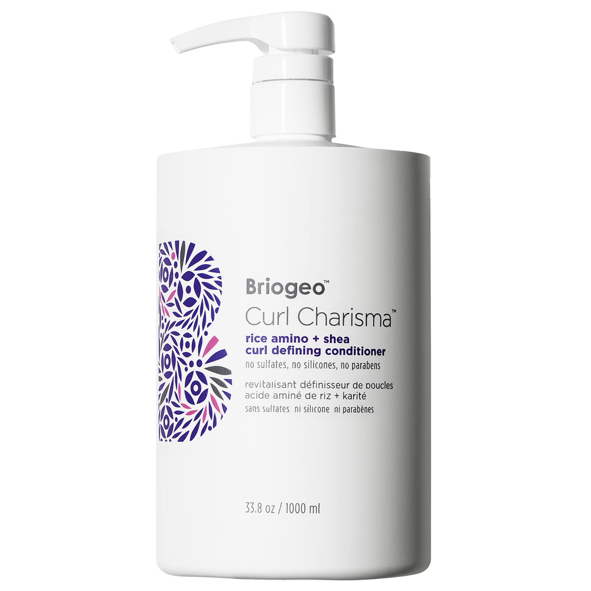 Briogeo. Revitalisant Définisseur de Boucles Acide Aminé de Riz + Karité Curl Charisma - 1000 ml - Concept C. Shop