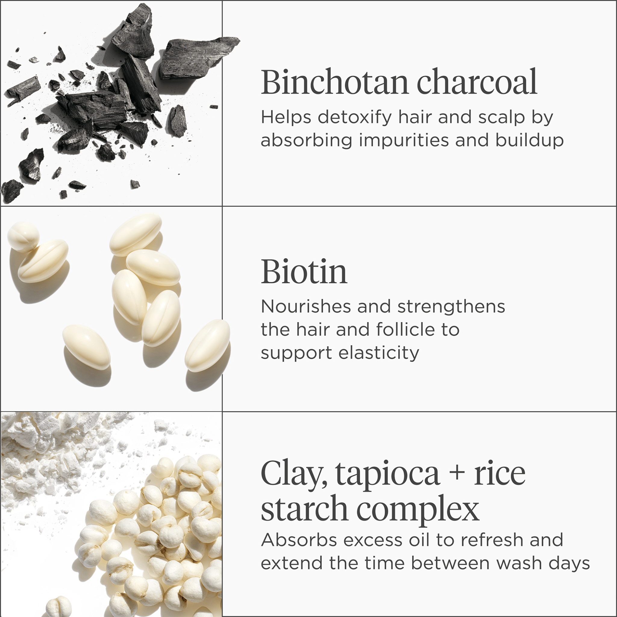 Briogeo. Shampoing Sec Charbon et Biotine Scalp Revival - 50 g - Concept C. Shop
