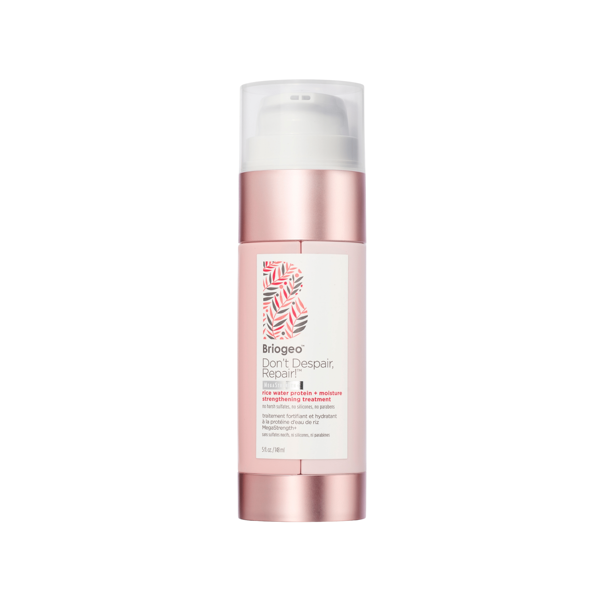 Briogeo. Traitement Fortifiant et Hydratant à la Protéine d'Eau de Riz Megastrength Don't Despair, Repair - 148 ml - Concept C. Shop