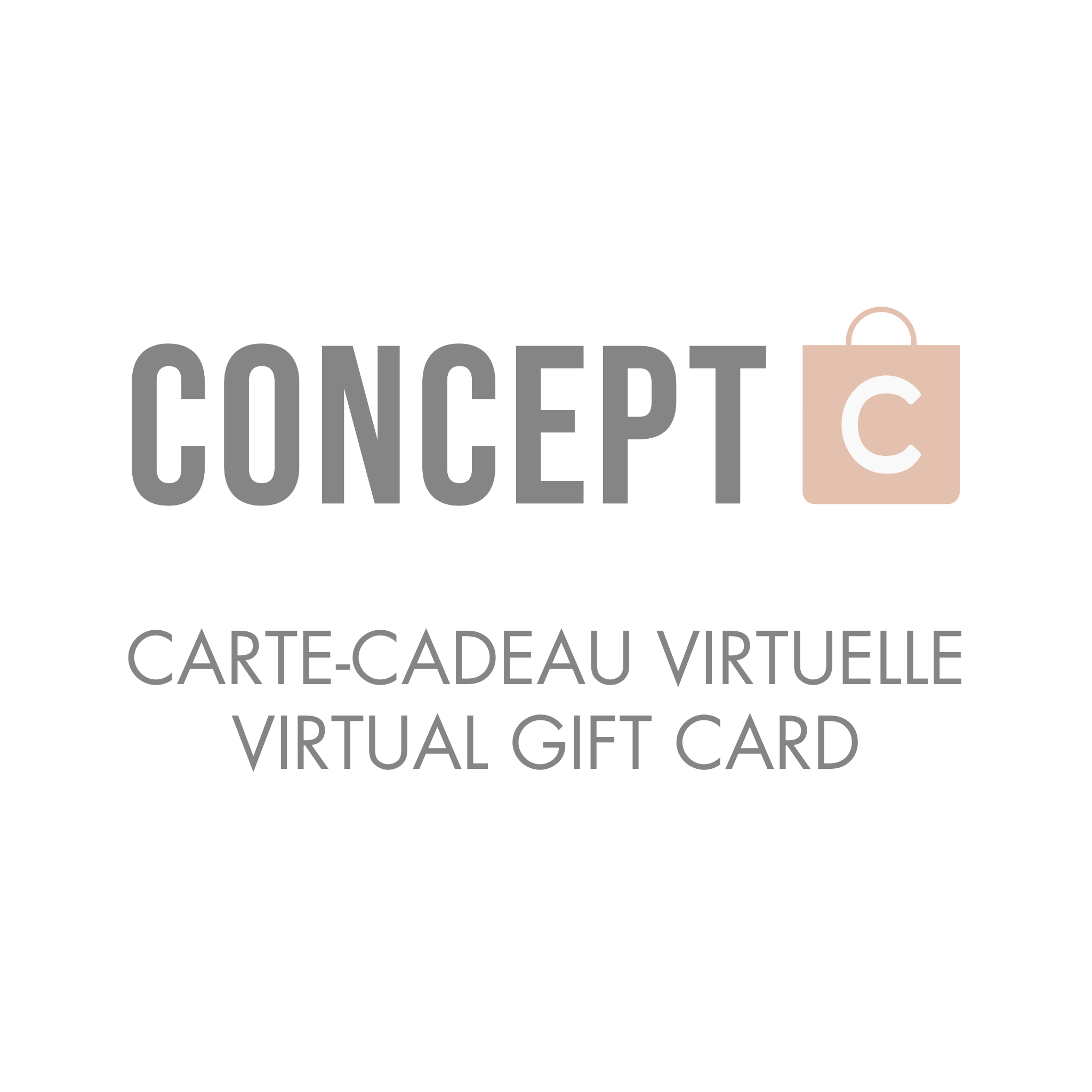 Carte - Cadeau - Concept C. Shop