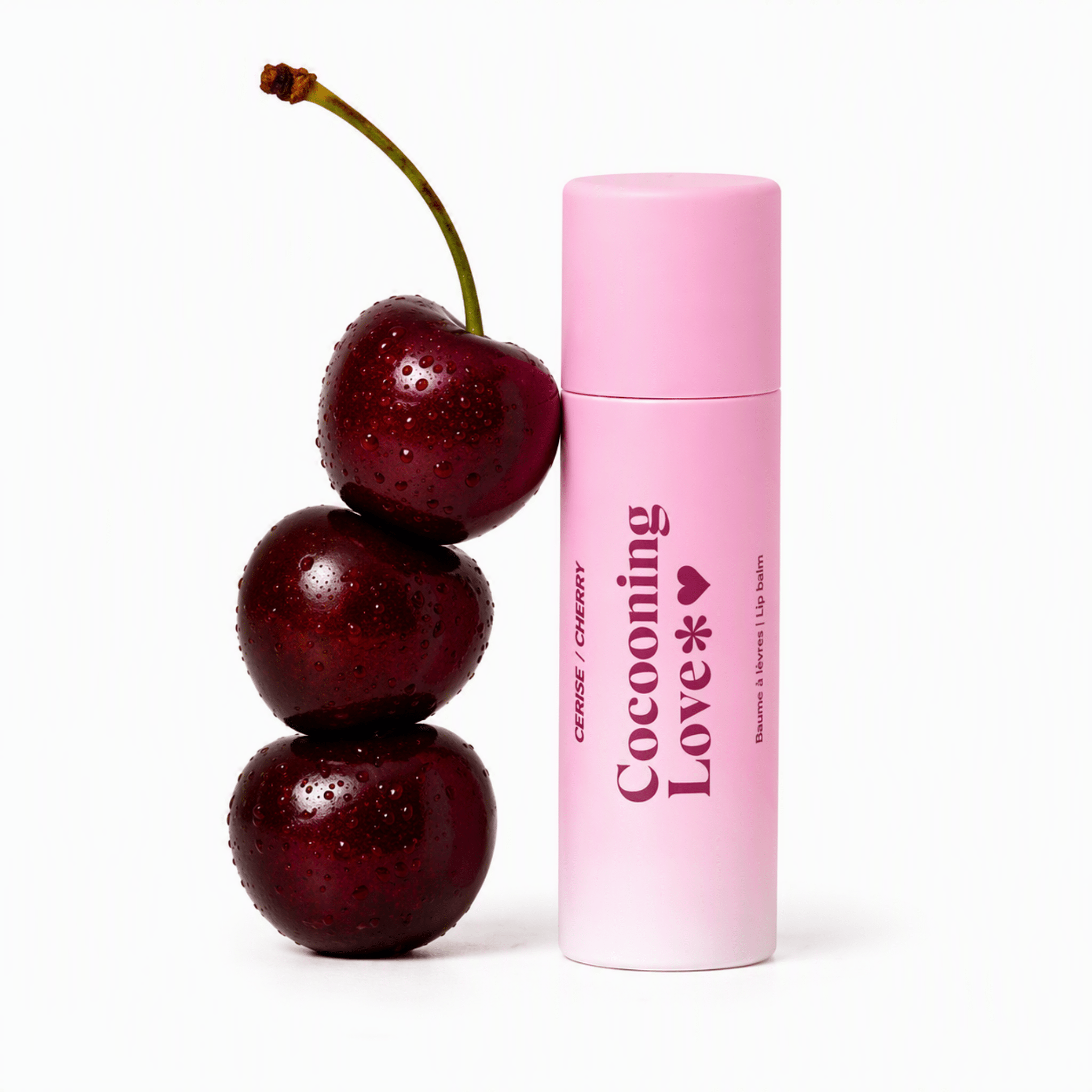 Cocooning Love. Baume à Lèvres Cerise - 10 g - Concept C. Shop