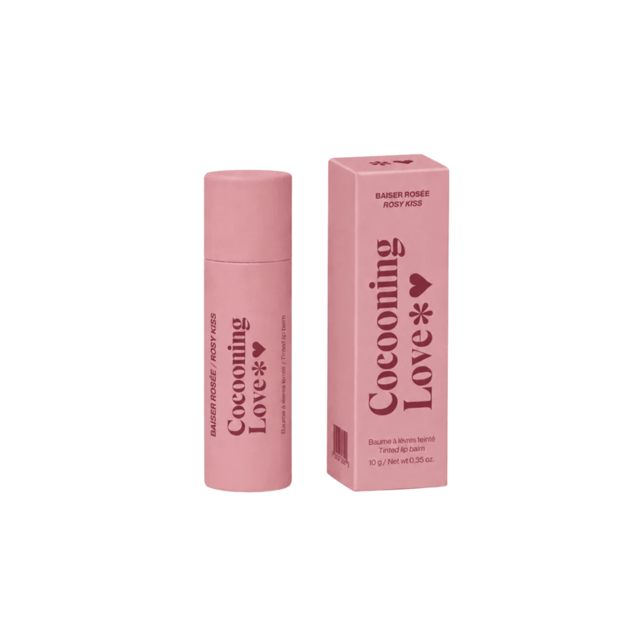 Cocooning Love. Baume à Lèvres Teinté Rosy Kiss - 10 gr - Concept C. Shop