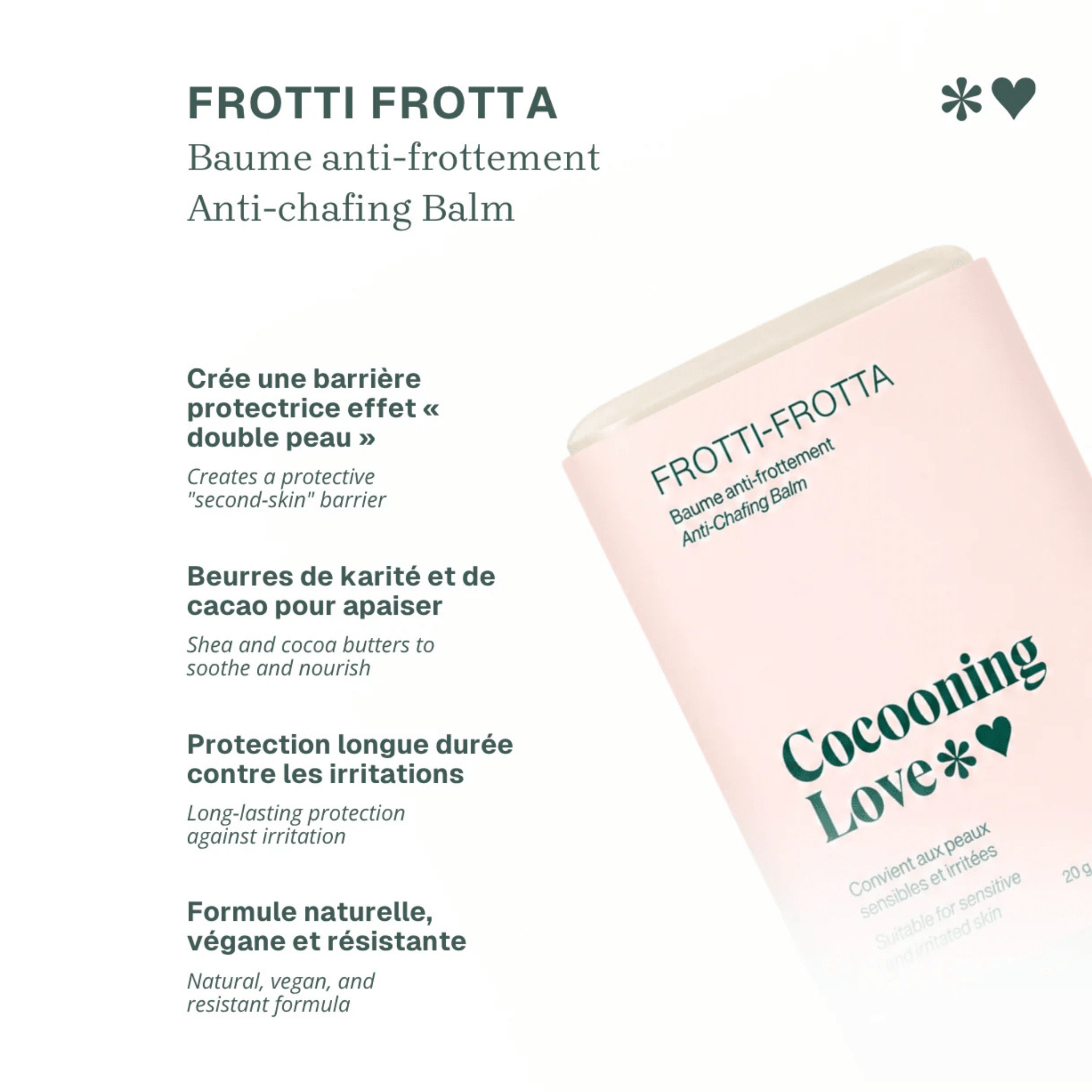 Cocooning Love. Baume Anti-Frottement Frotti Frotta - 20 g - Concept C. Shop