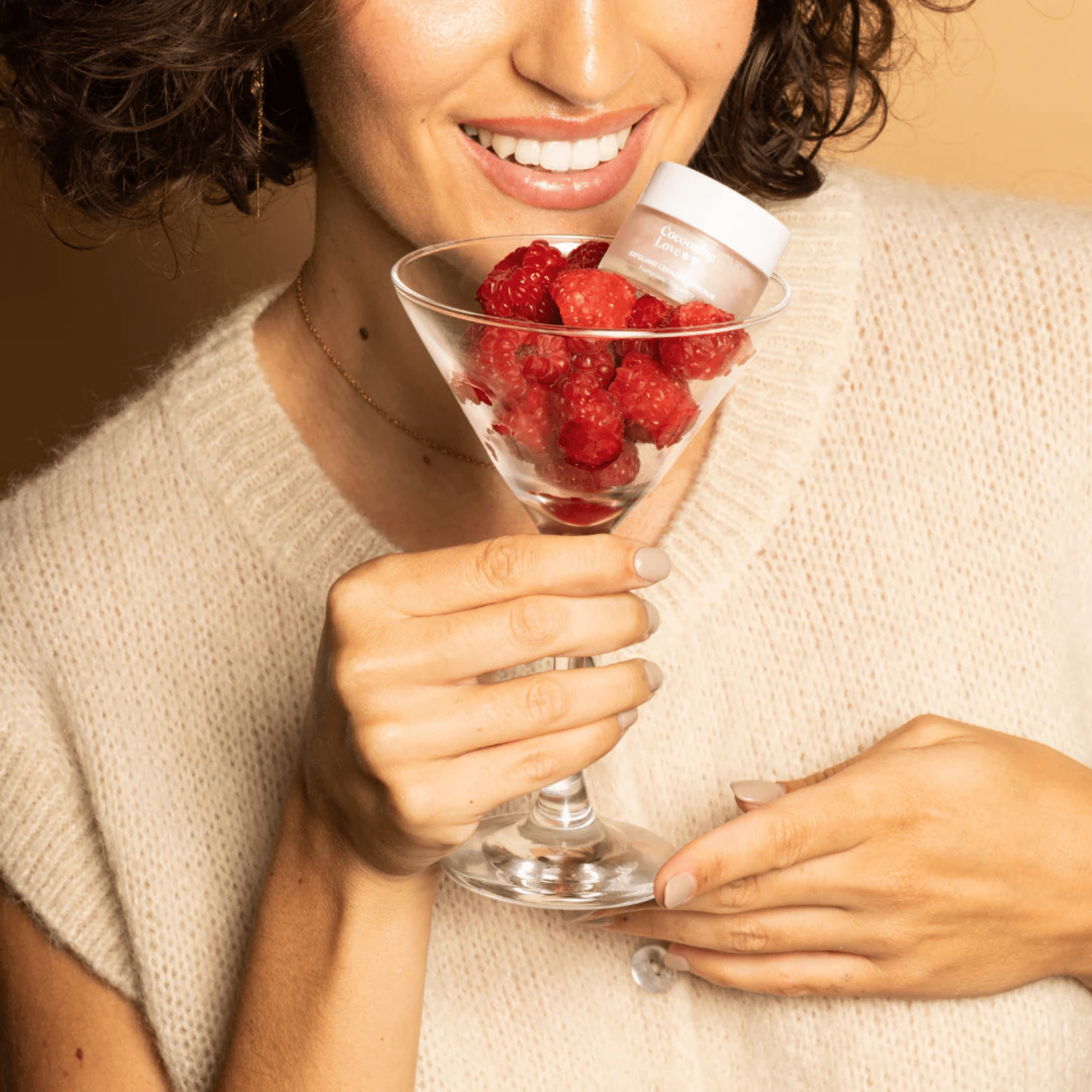 Cocooning Love. Duo Lèvres Framboise - Exfoliant et Baume - Concept C. Shop