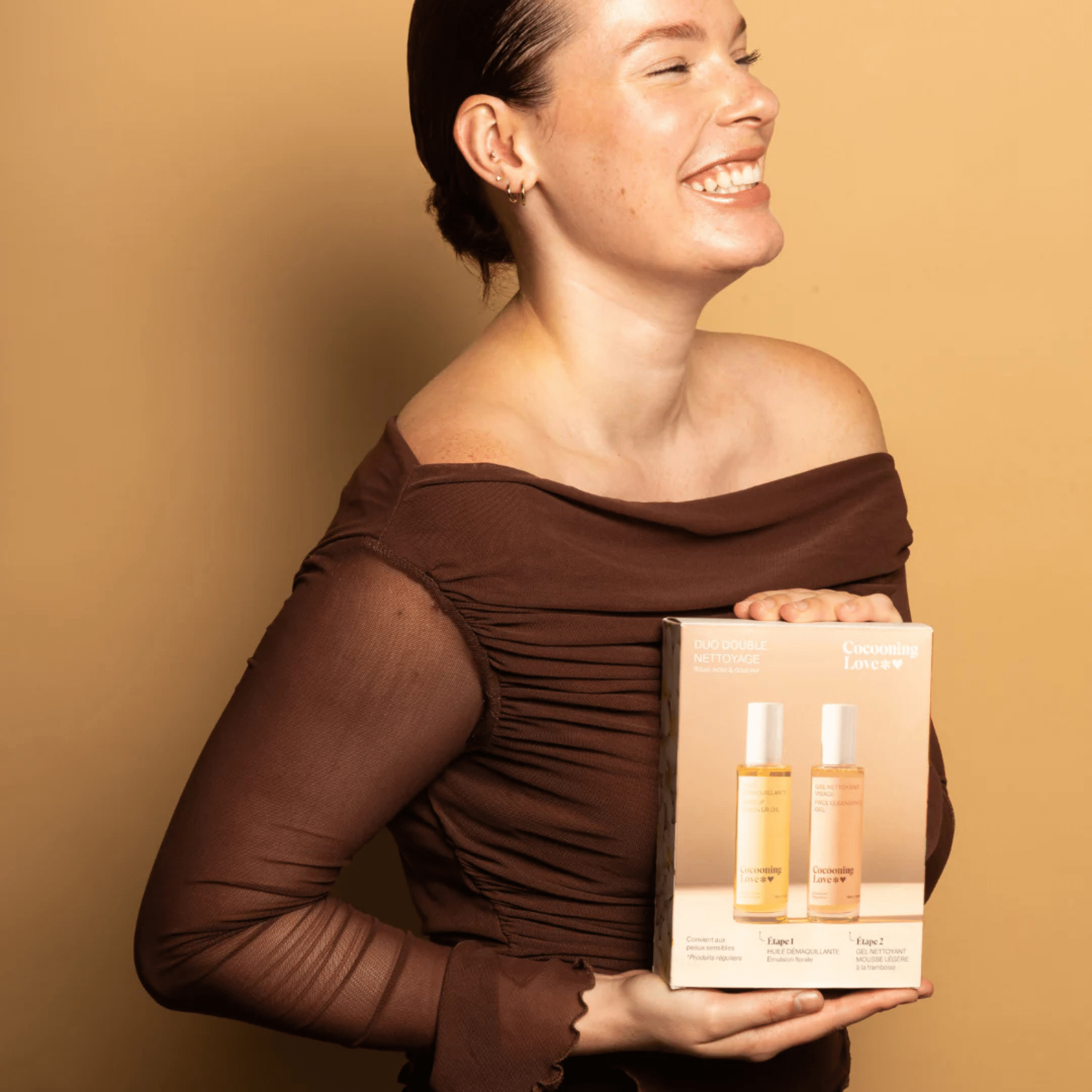 Cocooning Love. Duo Nettoyant Visage - Huile et Gel - Concept C. Shop