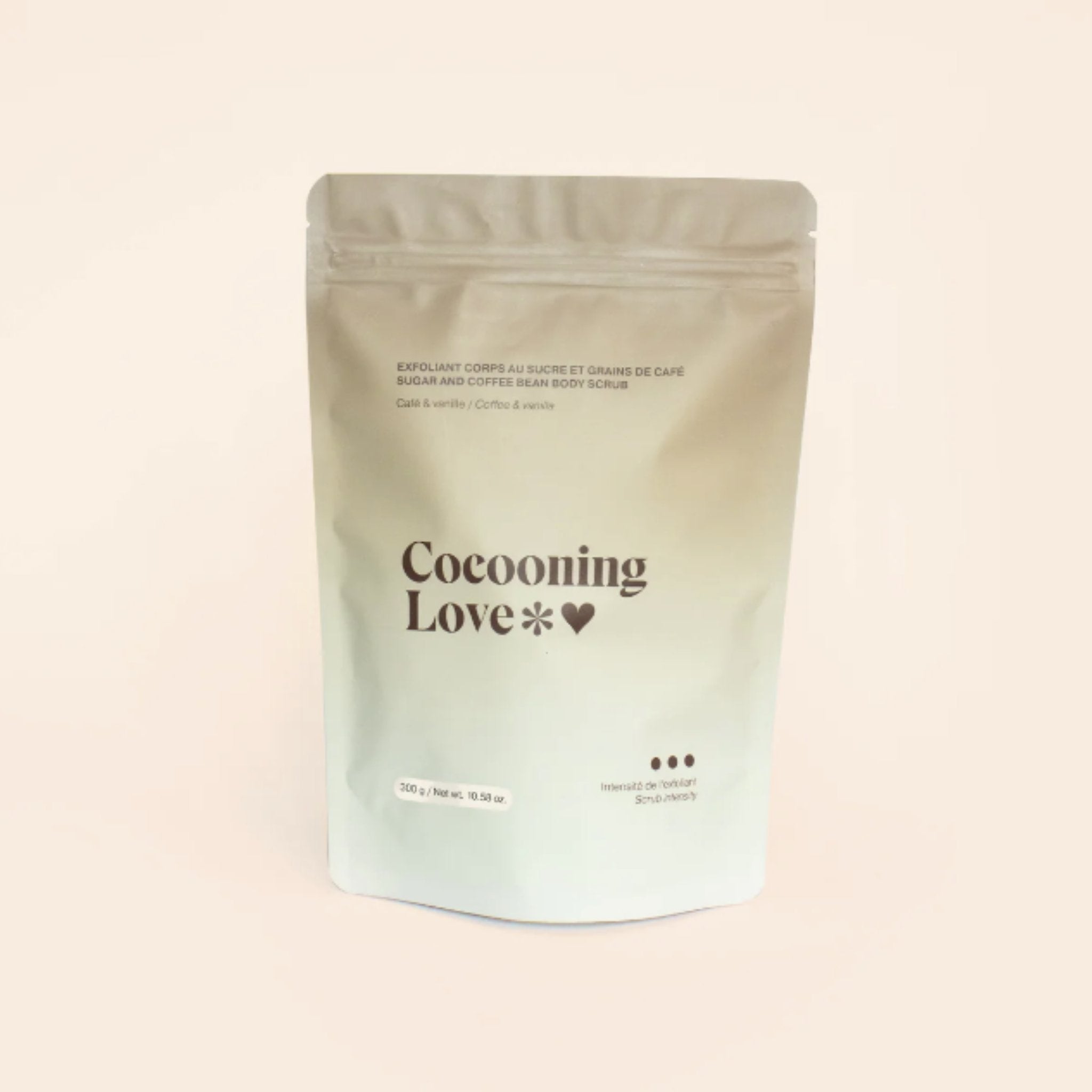 Cocooning Love. Exfoliant Corps au Sucre - Café & Vanille - 300 gr - Concept C. Shop