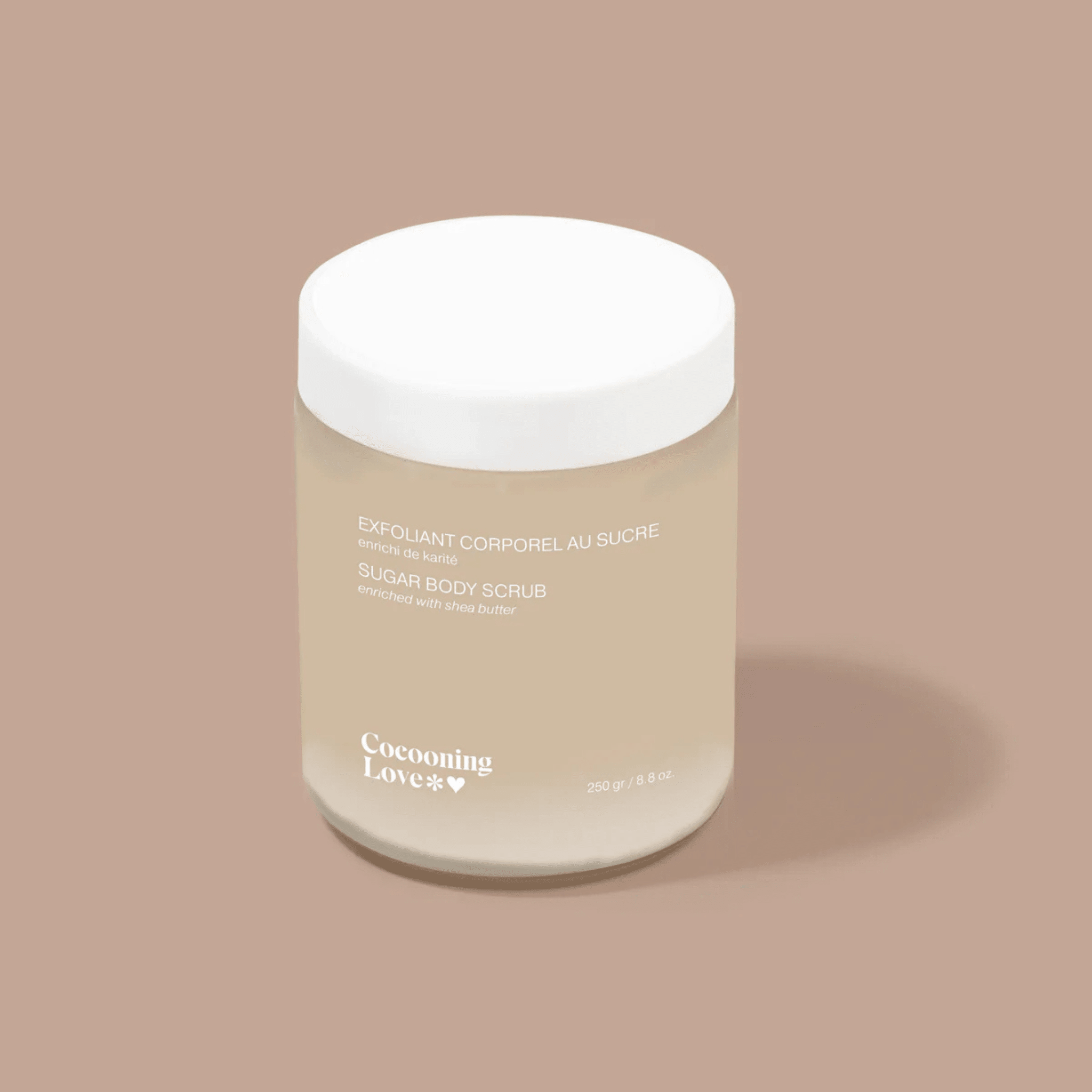 Cocooning Love. Exfoliant Corps au Sucre - Café & Vanille - 300 gr - Concept C. Shop