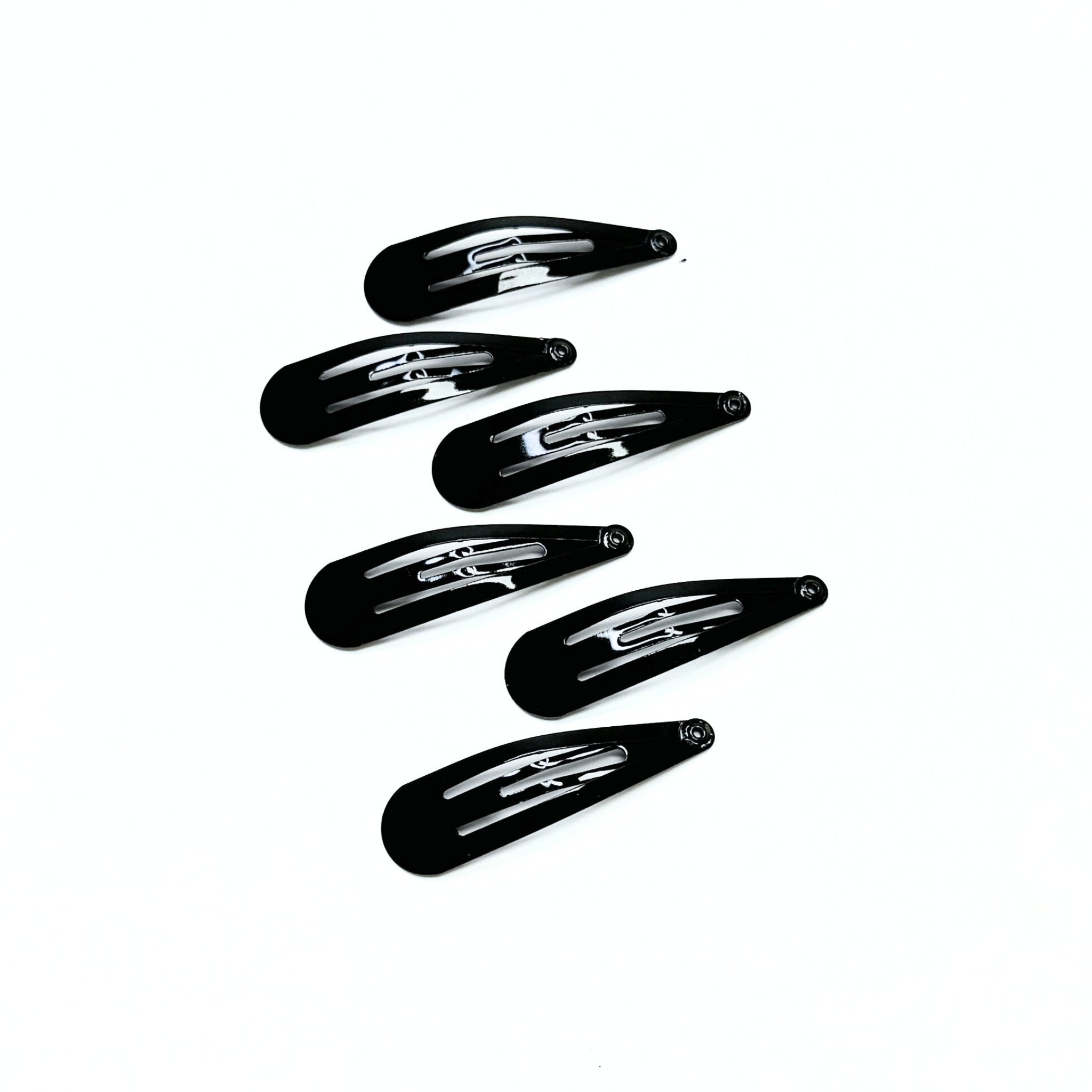 Concept C. Barrettes de Métal Noir - 6 Pcs - Concept C. Shop