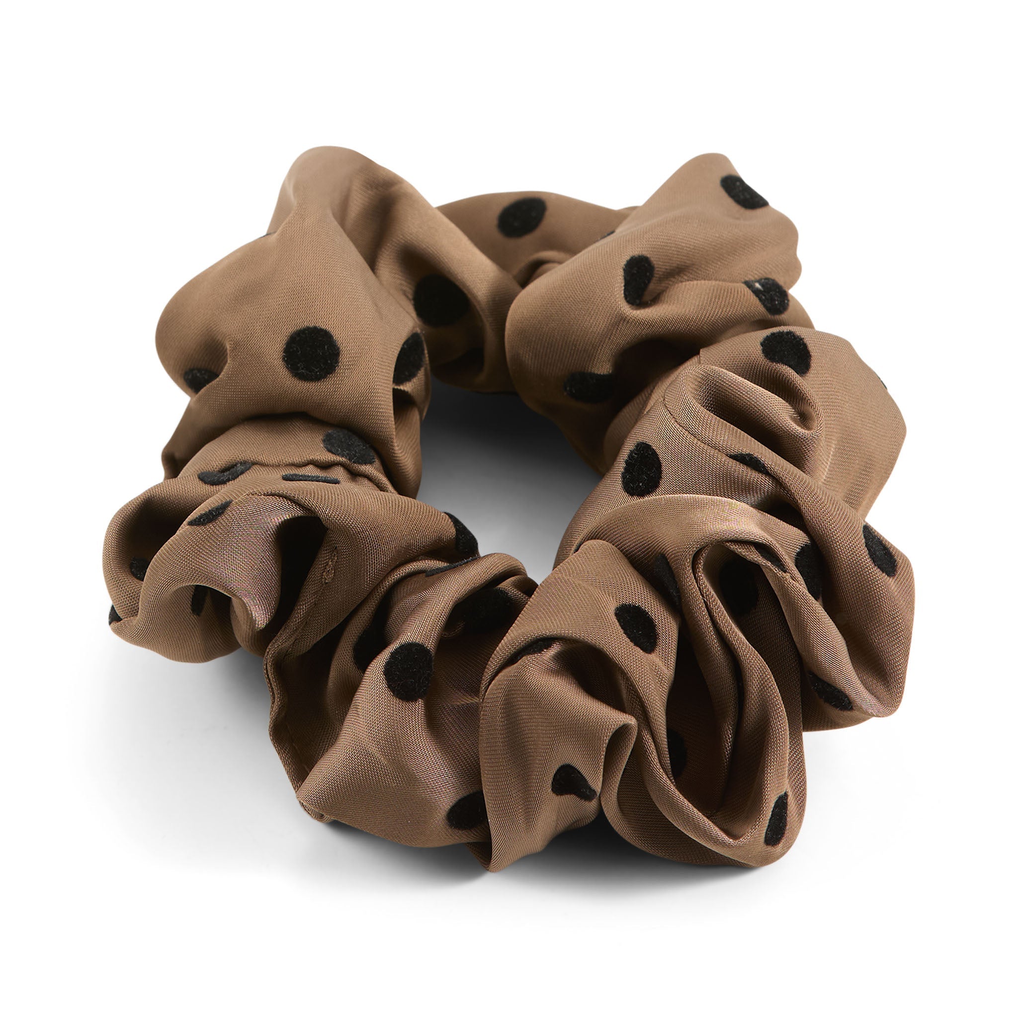 Concept C. Duo Chouchou En Polyester - À Pois Brun - Concept C. Shop