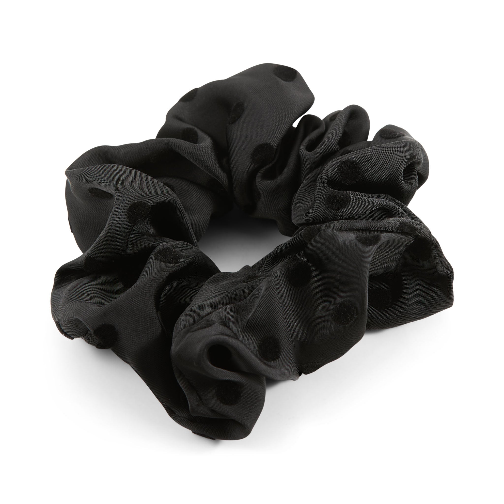 Concept C. Duo Chouchou En Polyester - À Pois Noir - Concept C. Shop