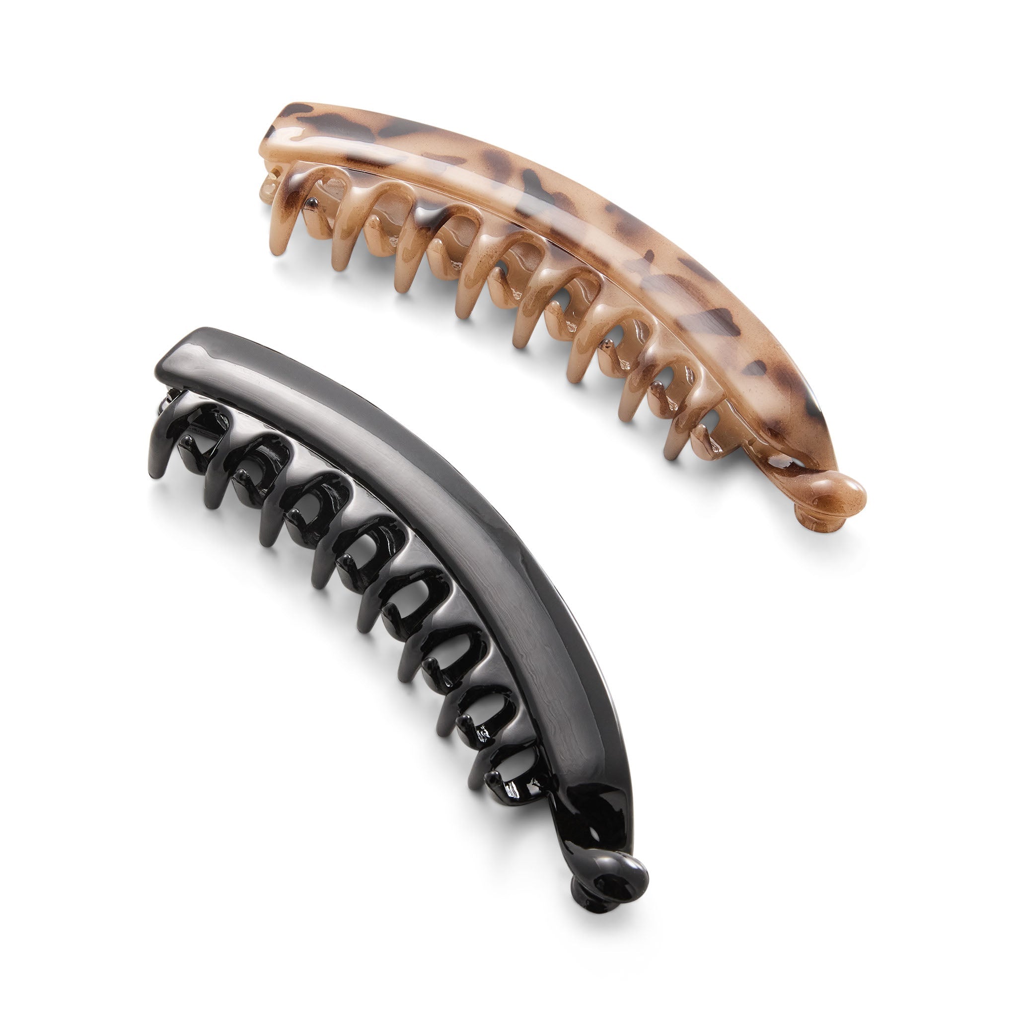 Concept C. Duo De Pinces Banane XL - Tortoise et Noir - Concept C. Shop