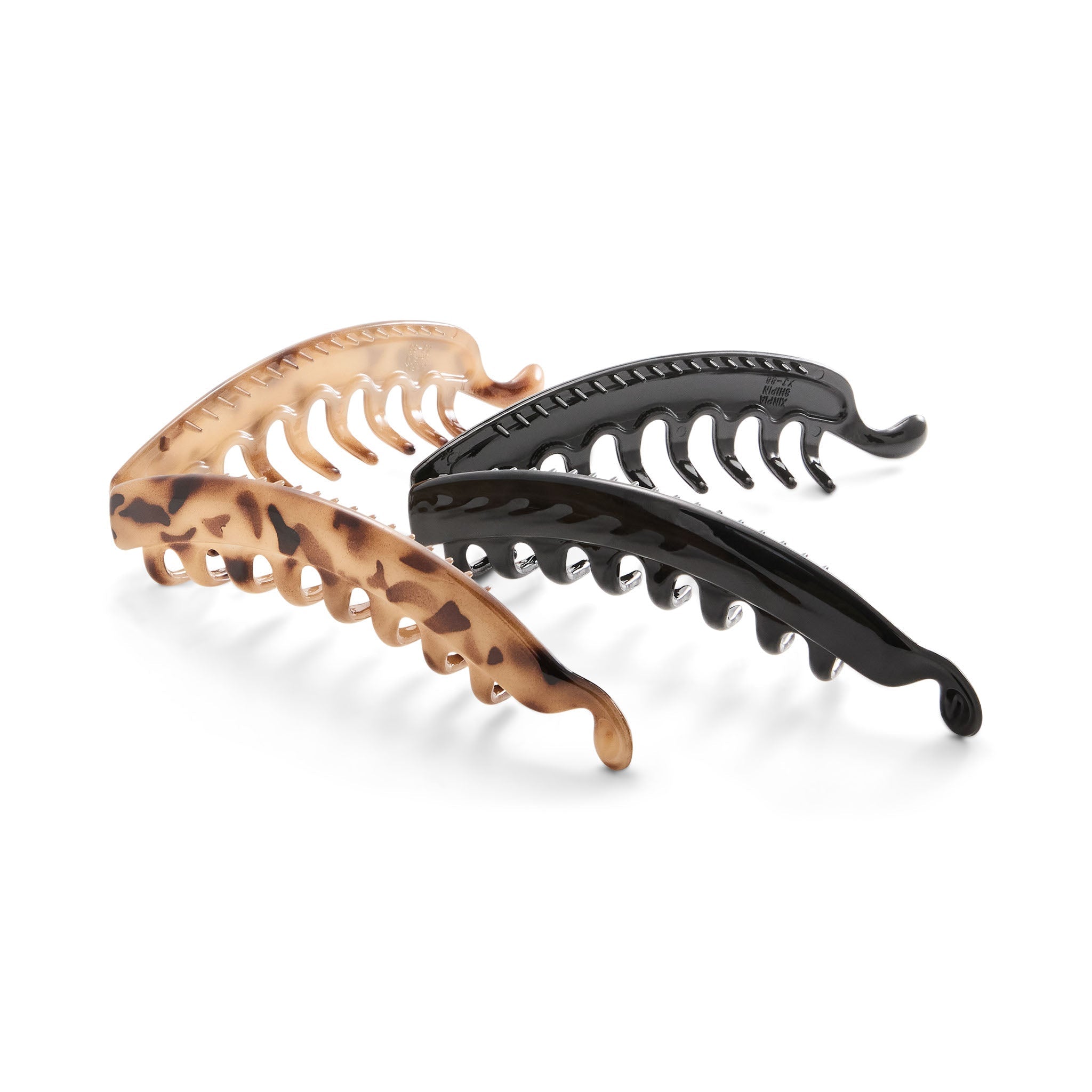 Concept C. Duo De Pinces Banane XL - Tortoise et Noir - Concept C. Shop