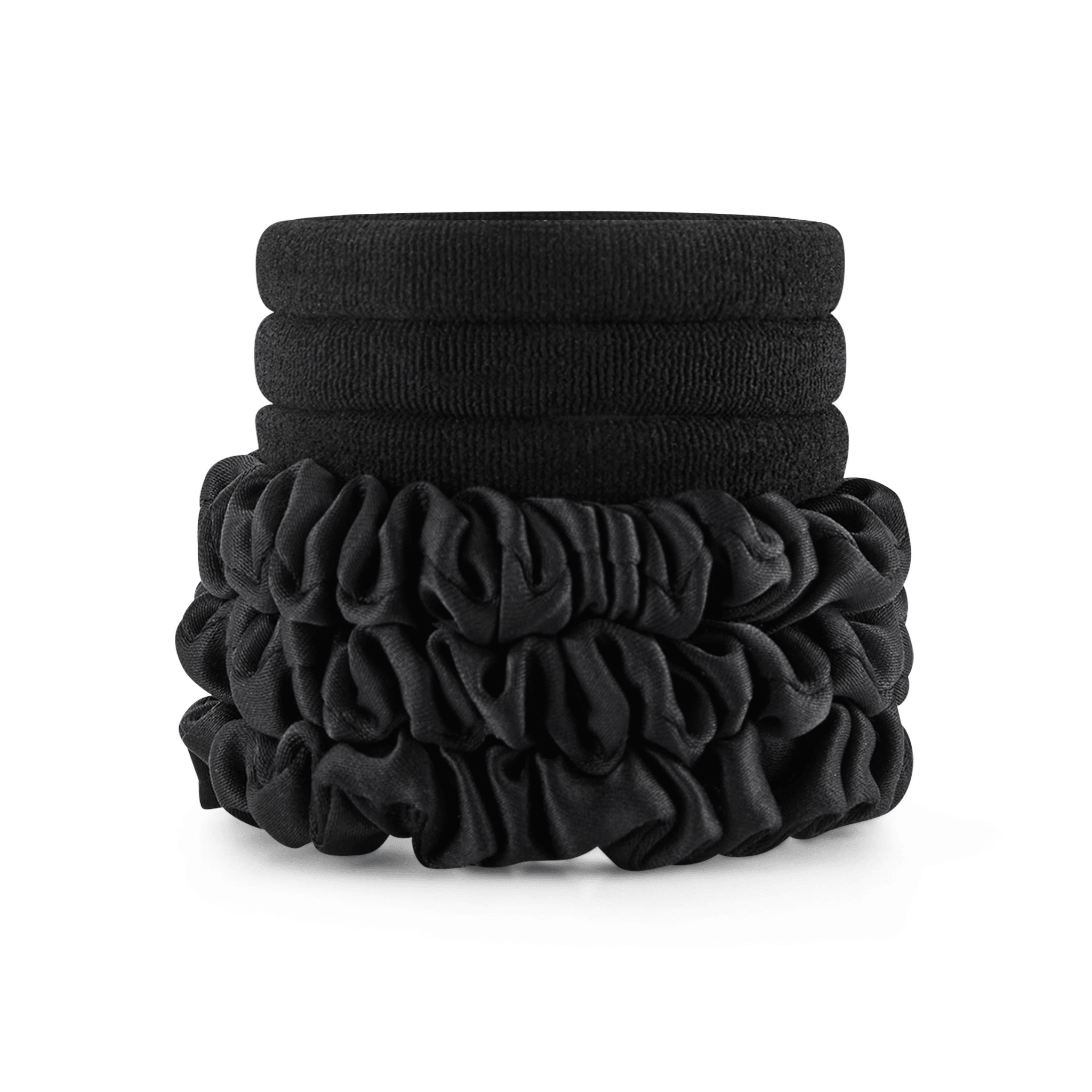 Concept C. Ensemble Élastiques et Minis Chouchous - Noir - Concept C. Shop