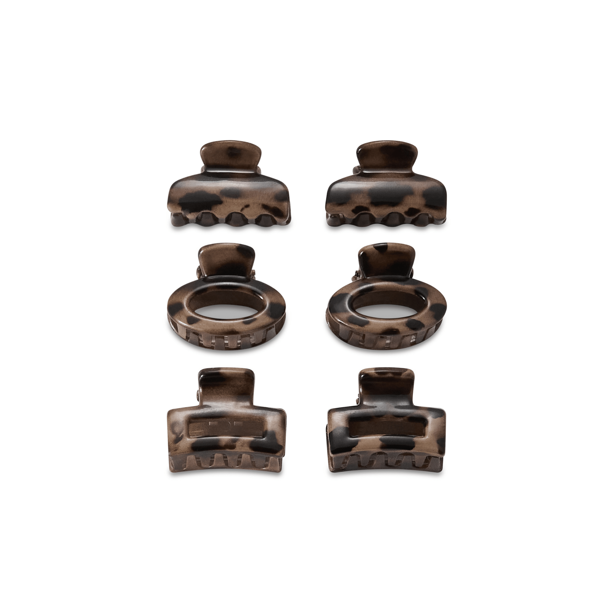 Concept C. Ensemble Mini Pinces Variées - Tortoise - Concept C. Shop