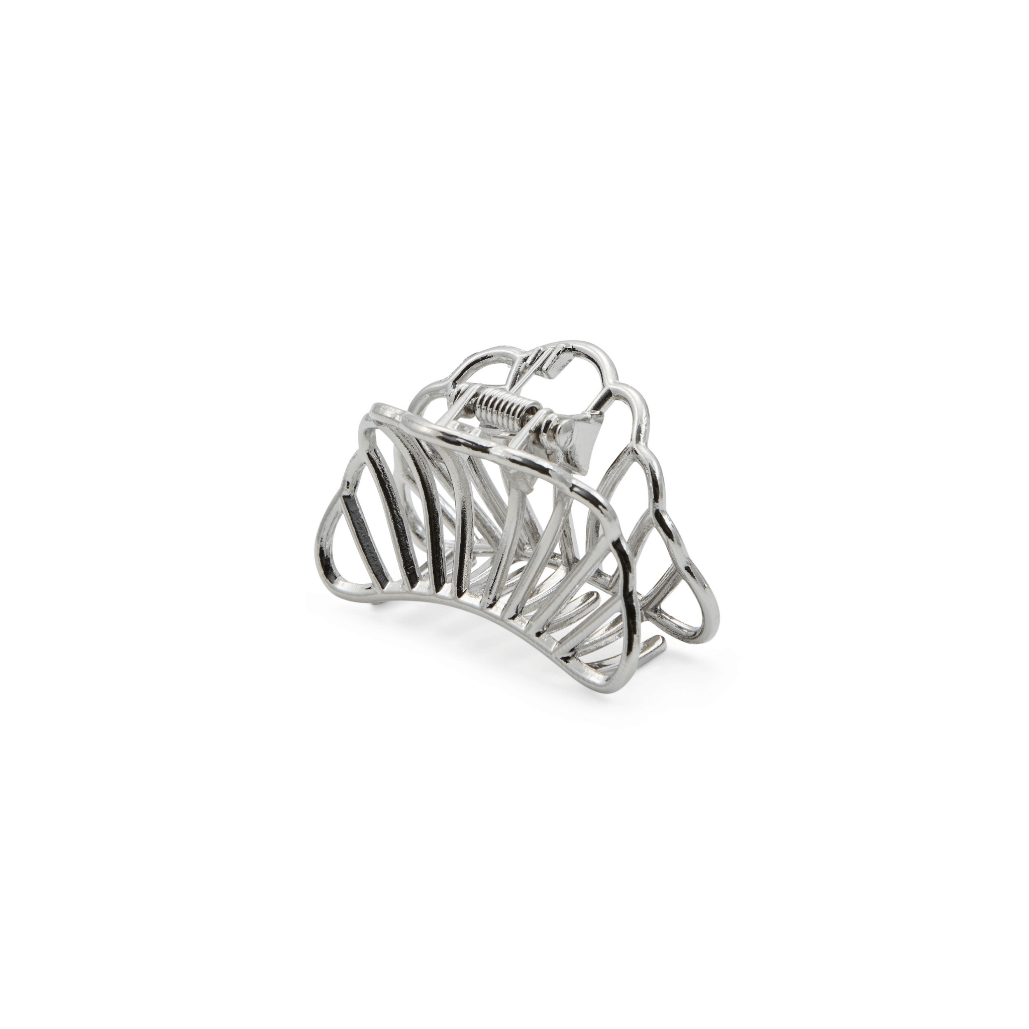 Concept C. Mini Pince En Métal Coquillage - Argent - Concept C. Shop