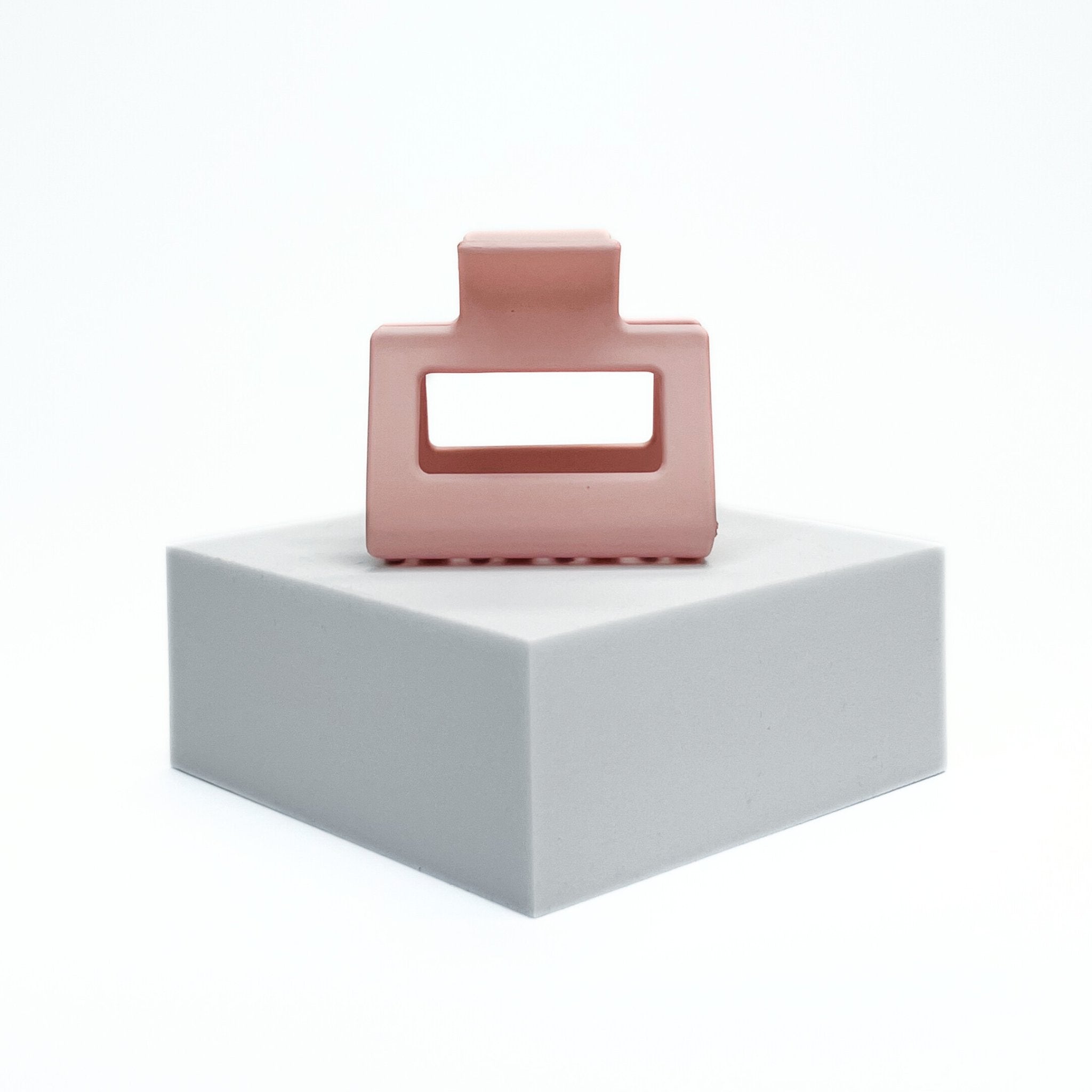 Concept C. Pince Carrée Mate Rose - 6 cm - Concept C. Shop