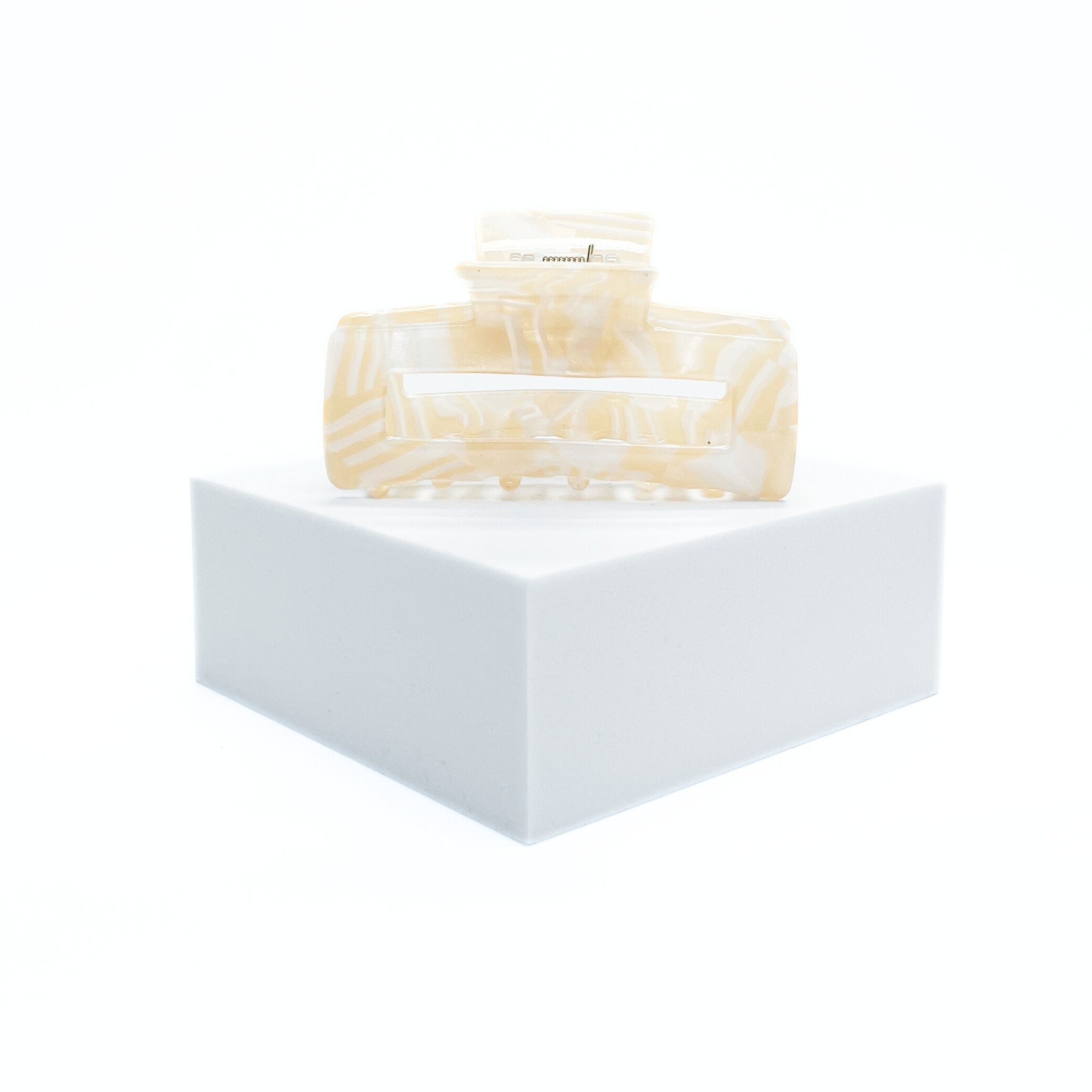 Concept C. Pince Rectangulaire - 8.5 cm Beige - Concept C. Shop