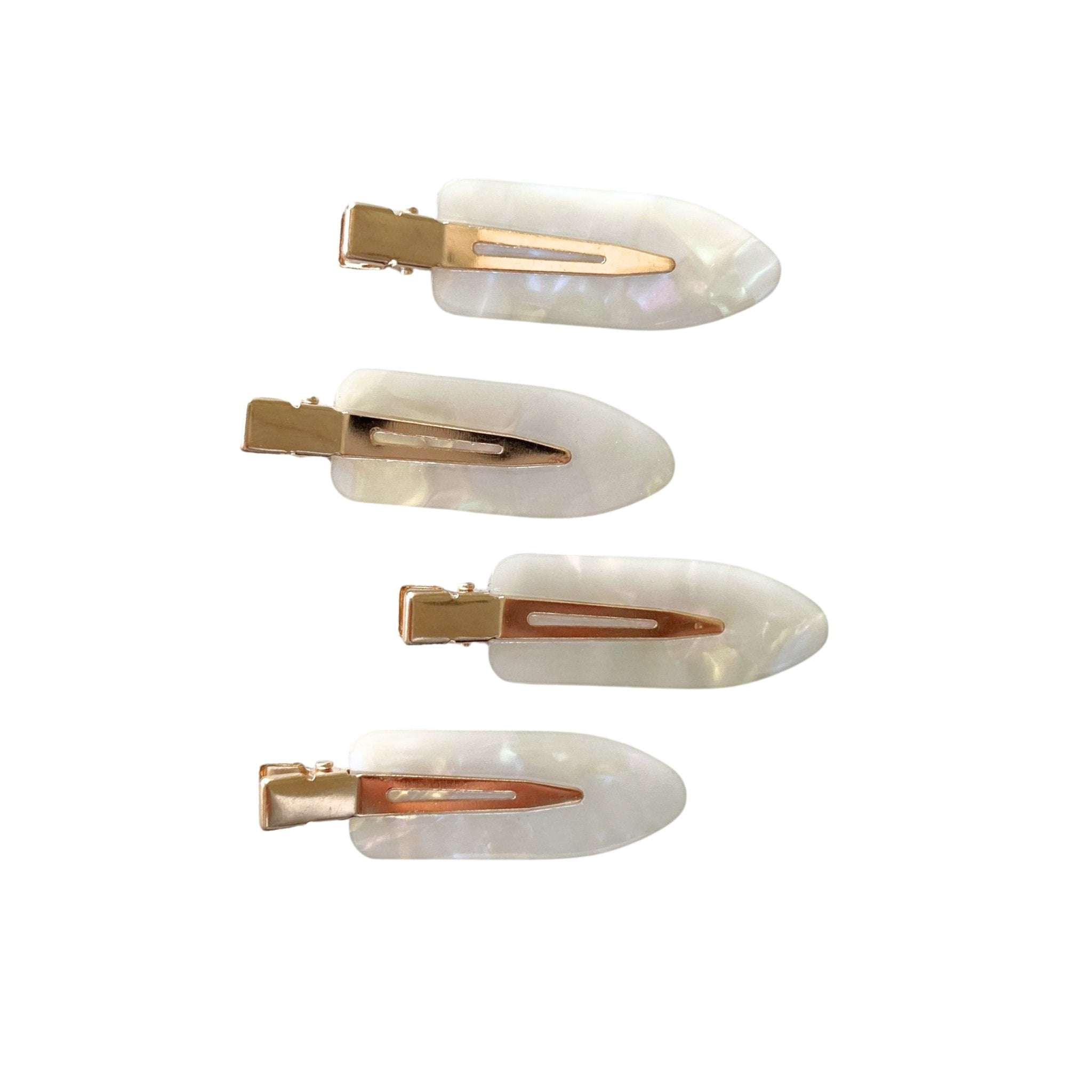 Concept C. Pinces Sans Plis Blanches - 4 pcs - Concept C. Shop