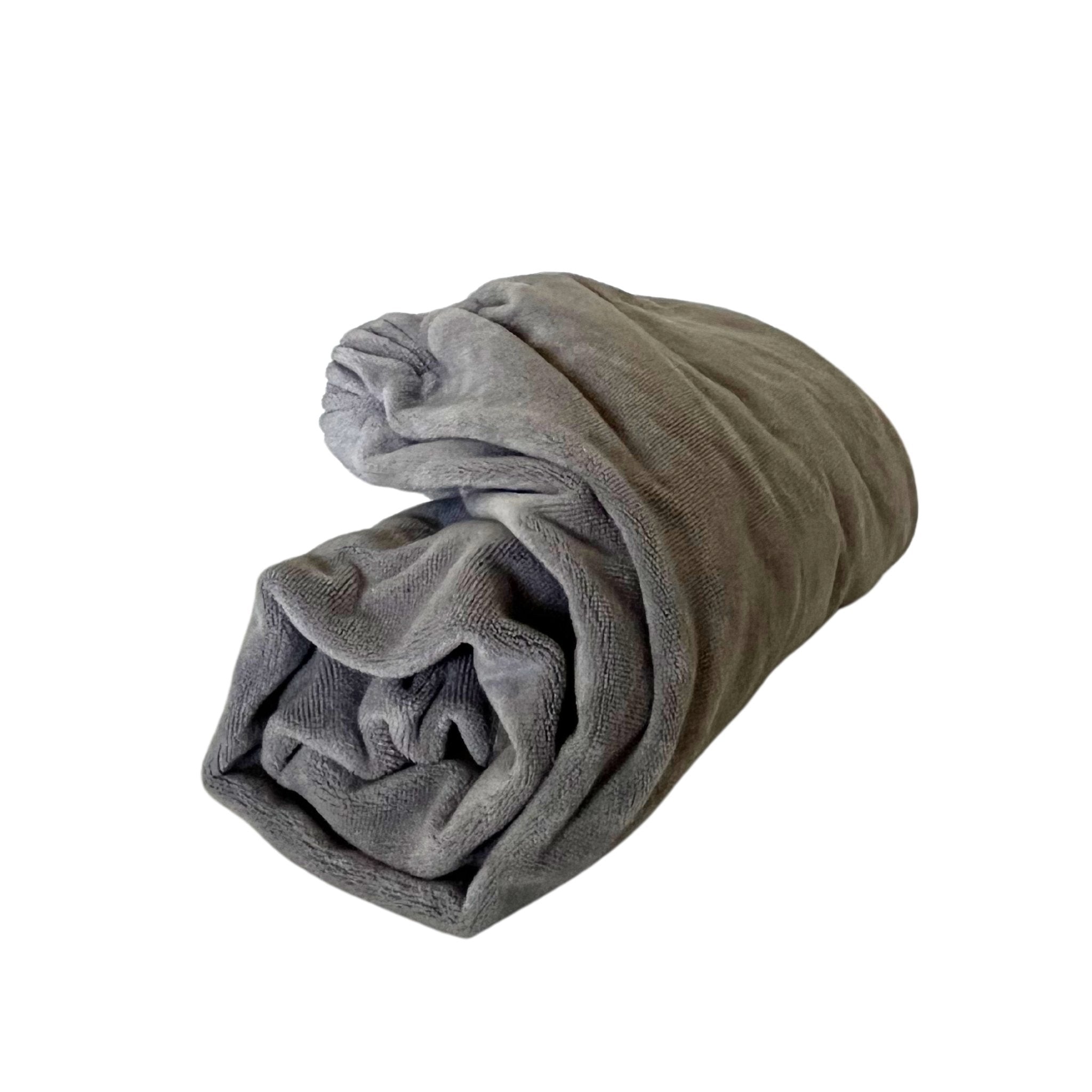 Concept C. Serviette de bain luxueuse ajustable - GRIS - Concept C. Shop