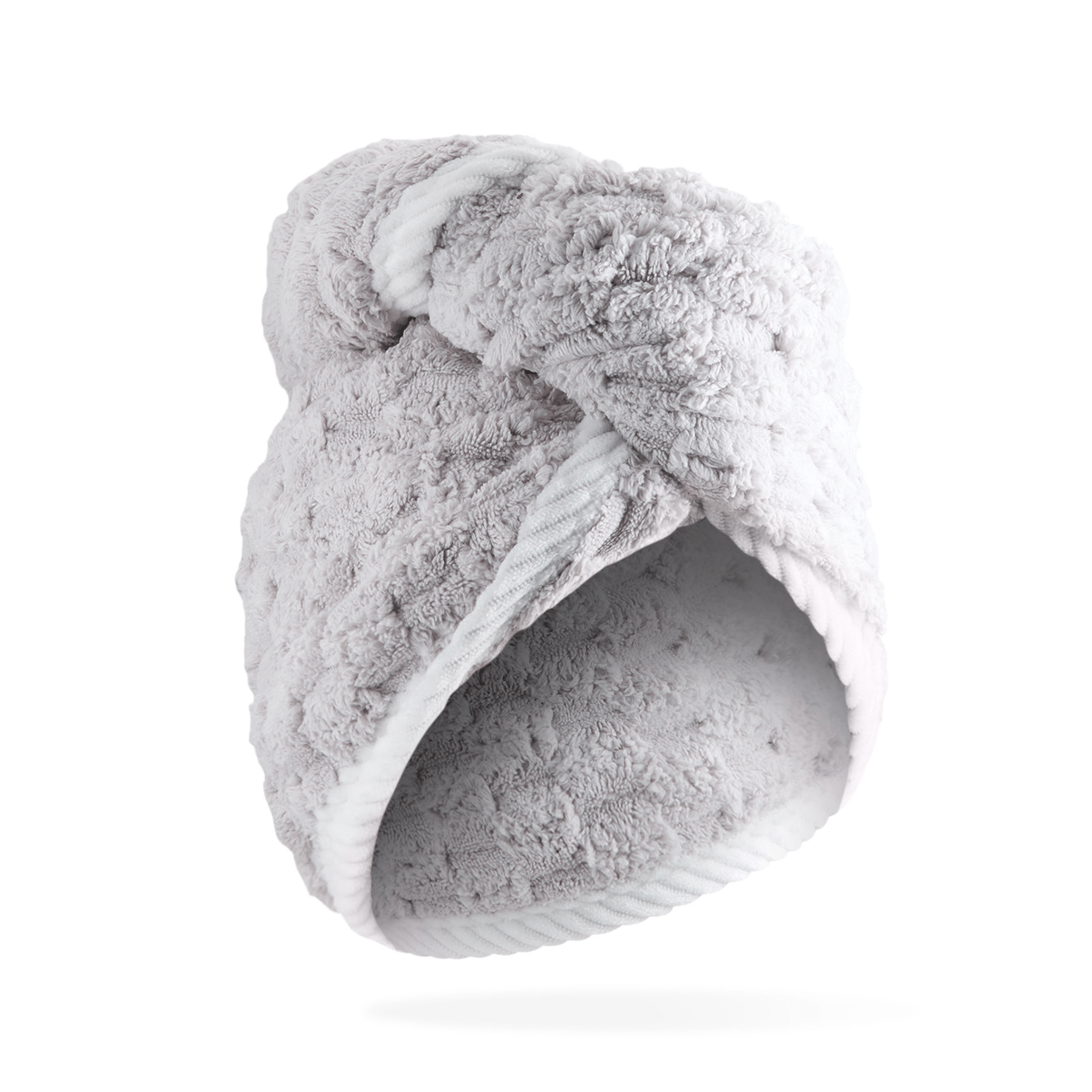 Concept C. Serviette de Tête en Microfibre luxueuse - Gris - Concept C. Shop