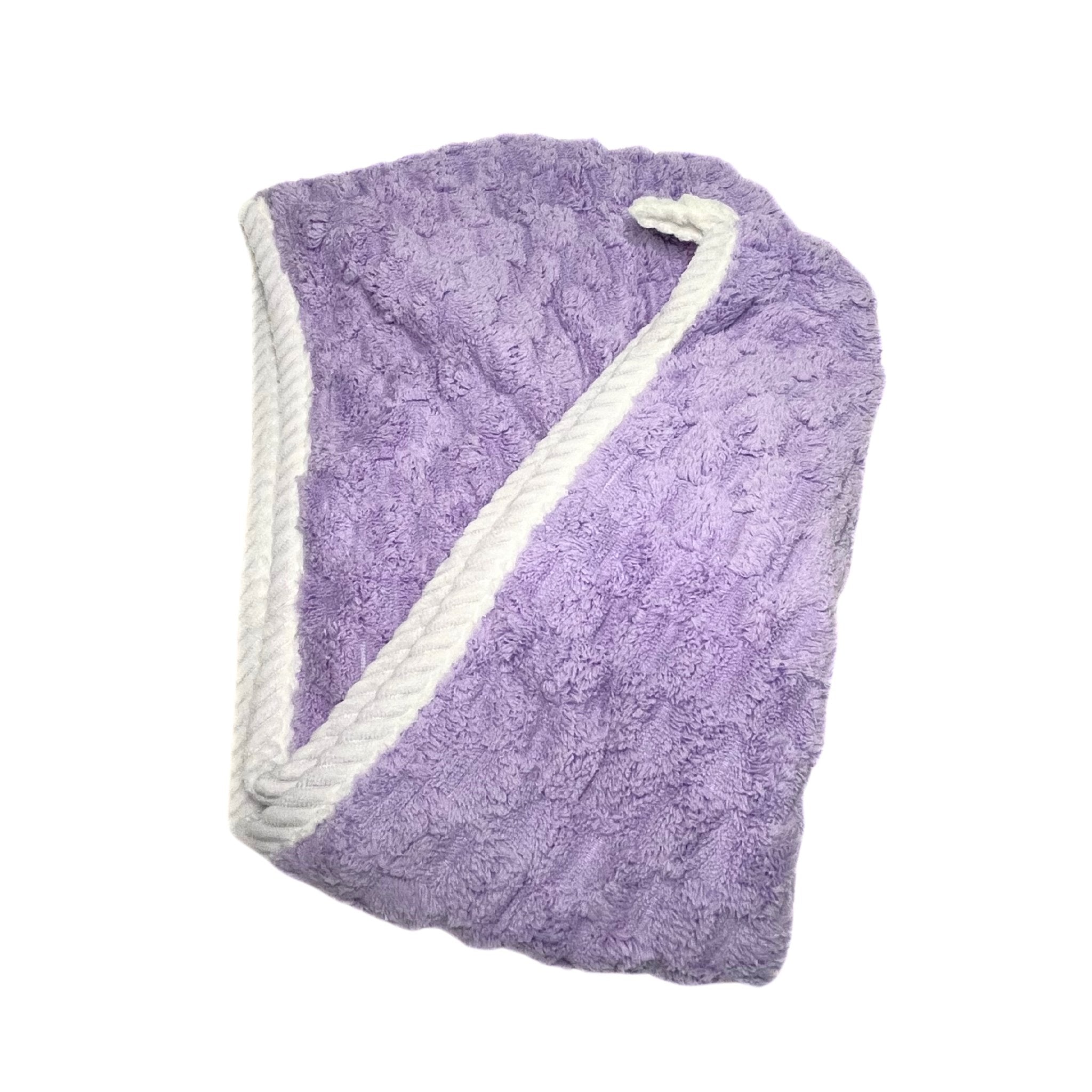 Concept C. Serviette de Tête en Microfibre luxueuse - Lilas - Concept C. Shop