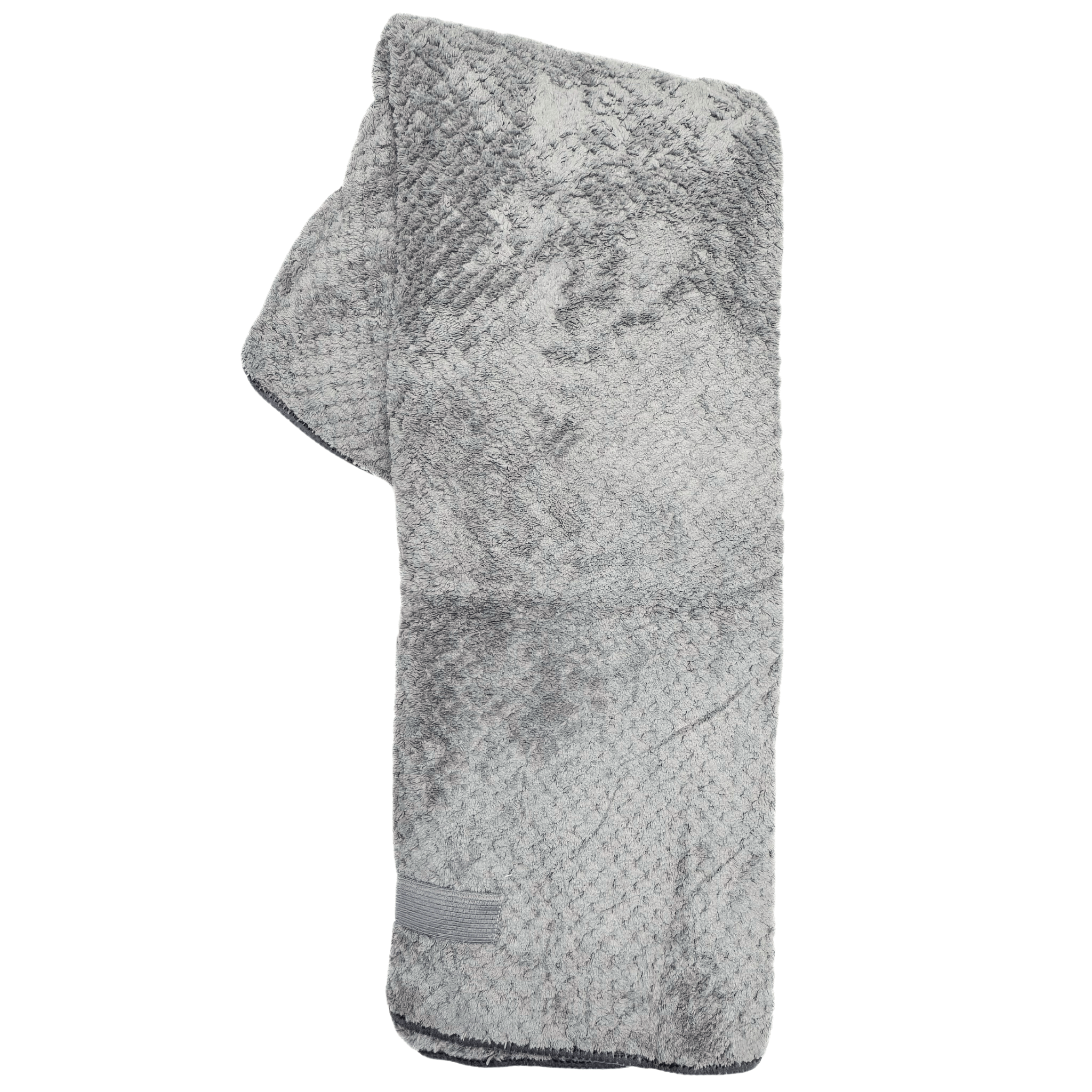 Concept C. Serviette de Tête en Microfibre XL - Gris - Concept C. Shop