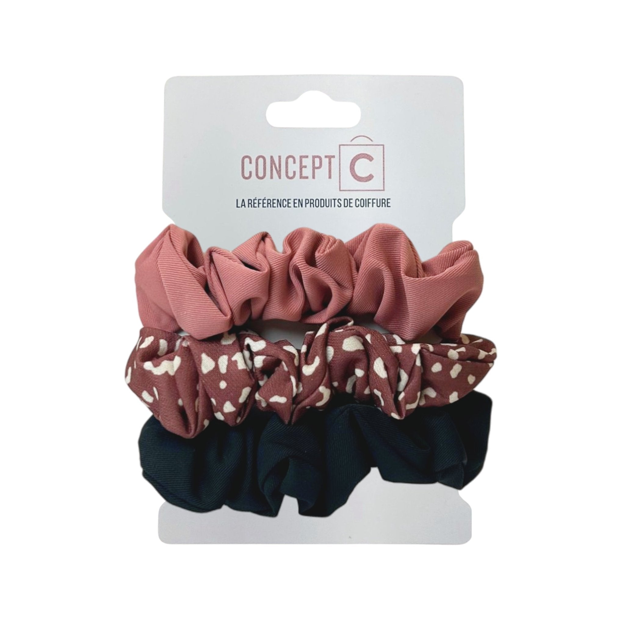 Concept C. Trio de Chou - Rose/Tacheté/Noir - Concept C. Shop