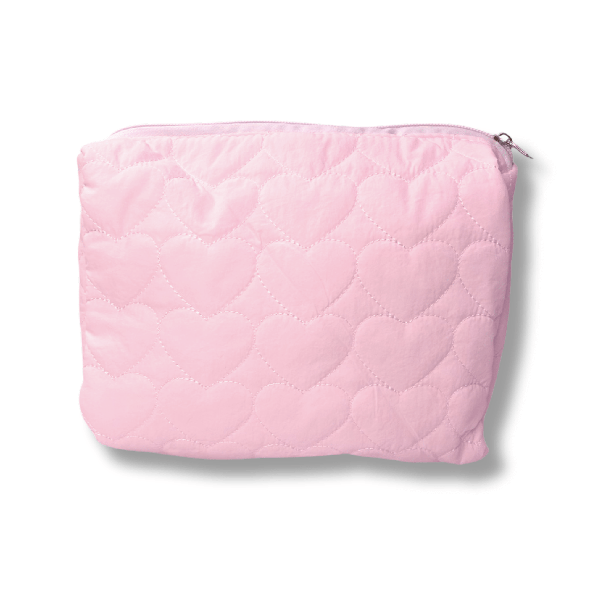 Concept C. Trousse Cosmétique Matelassée en Coeur - Rose - Concept C. Shop