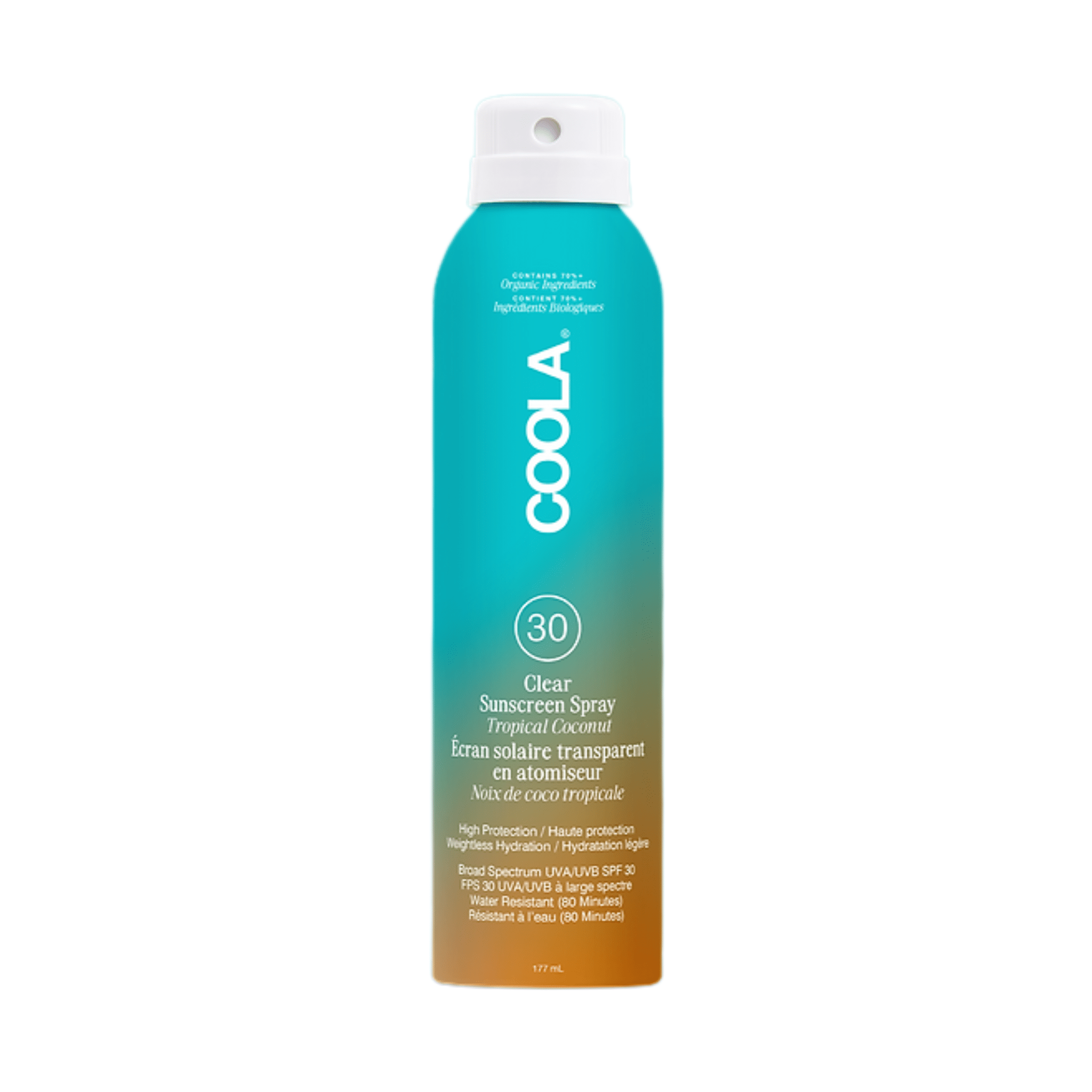 Coola. Écran Solaire en Spray Noix de Coco Tropicale FPS 30 - 177 ml - Concept C. Shop