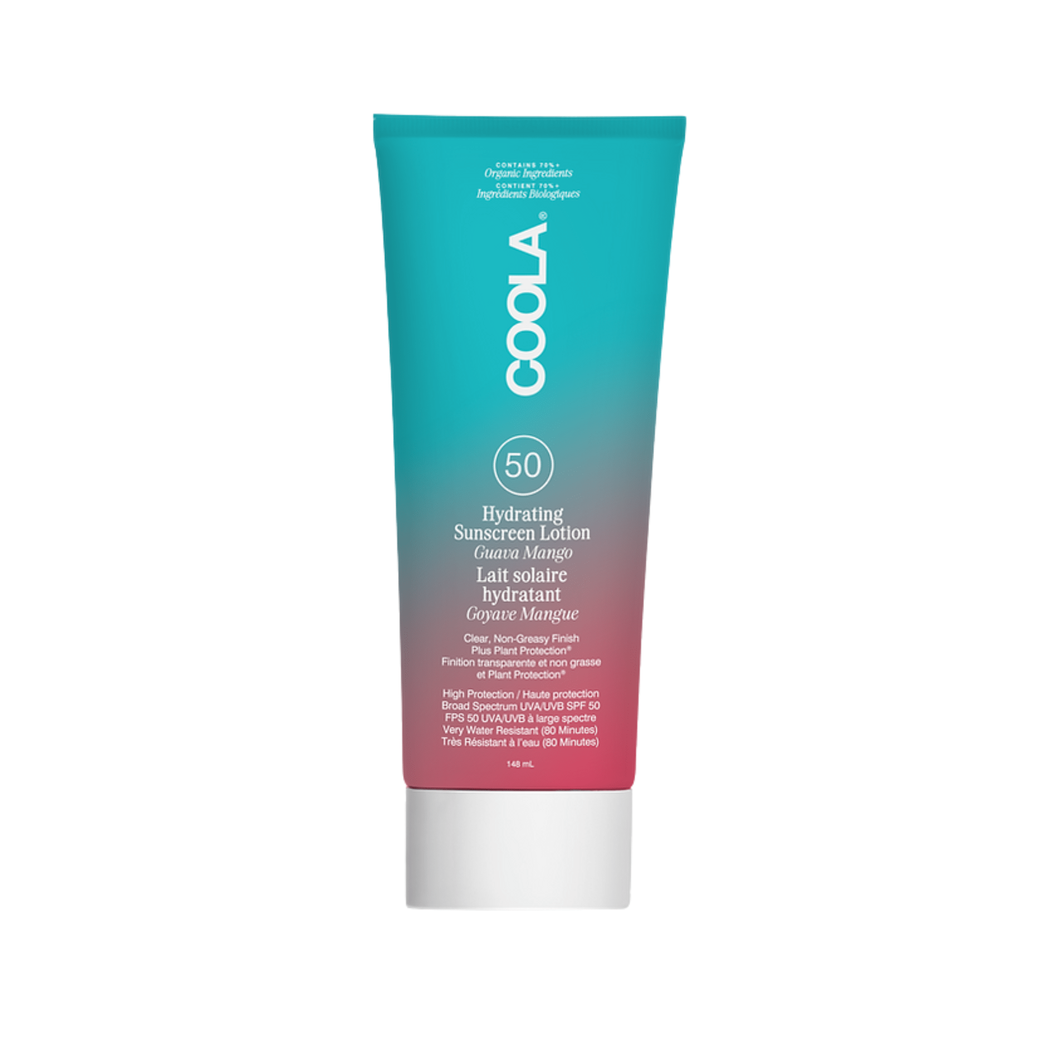 Coola. Lait Solaire Hydratant Mangue Goyave FPS 50 - 148 ml - Concept C. Shop