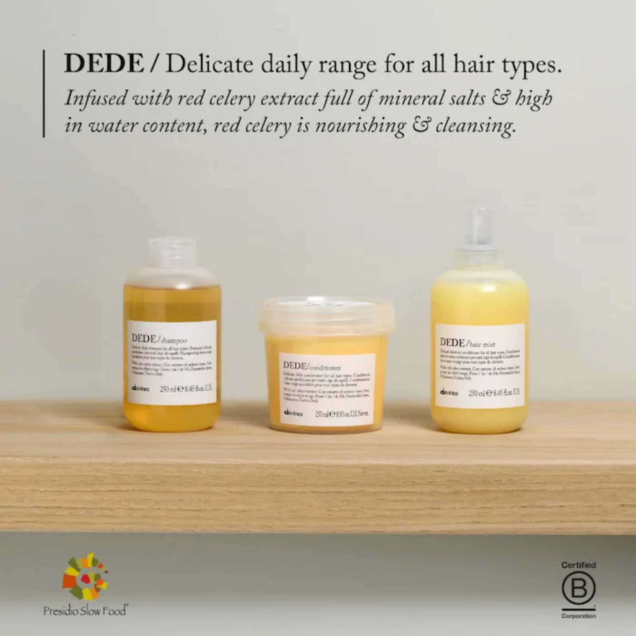 Davines. Brume Quotidienne Sans - Rinçage DEDE - 250 ml - Concept C. Shop