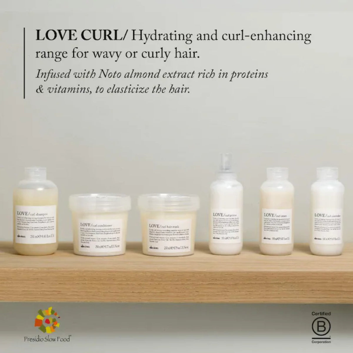 Revitalisant Davines Love Curl – Soin Capillaire Pour Boucles, 75 Ml, Neuf (Fabriqué En Italie)