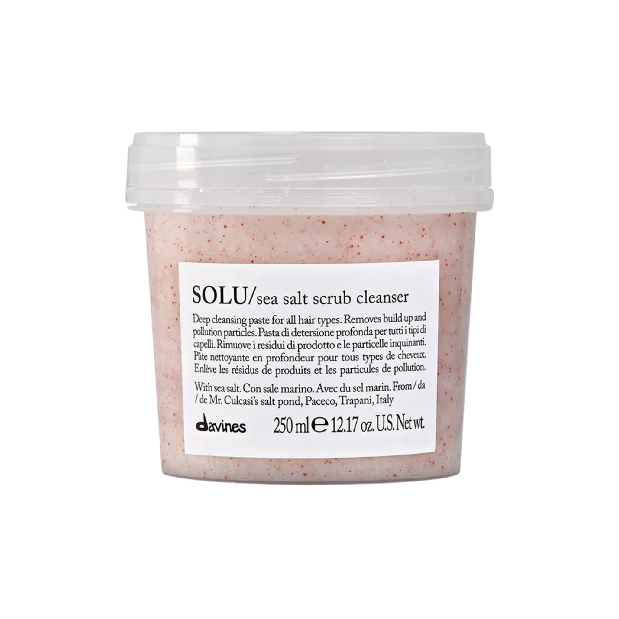 Davines. Exfoliant Capillaire au Sel de Mer SOLU - 250 ml - Concept C. Shop