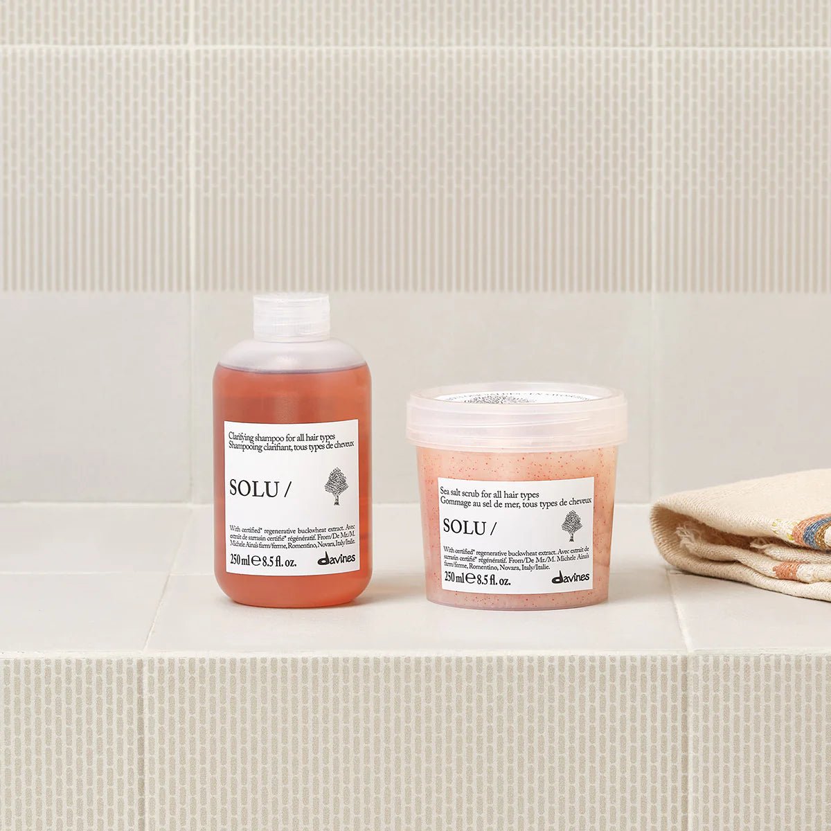Davines. Exfoliant Capillaire Sel De Mer SOLU - 250 ml - Concept C. Shop