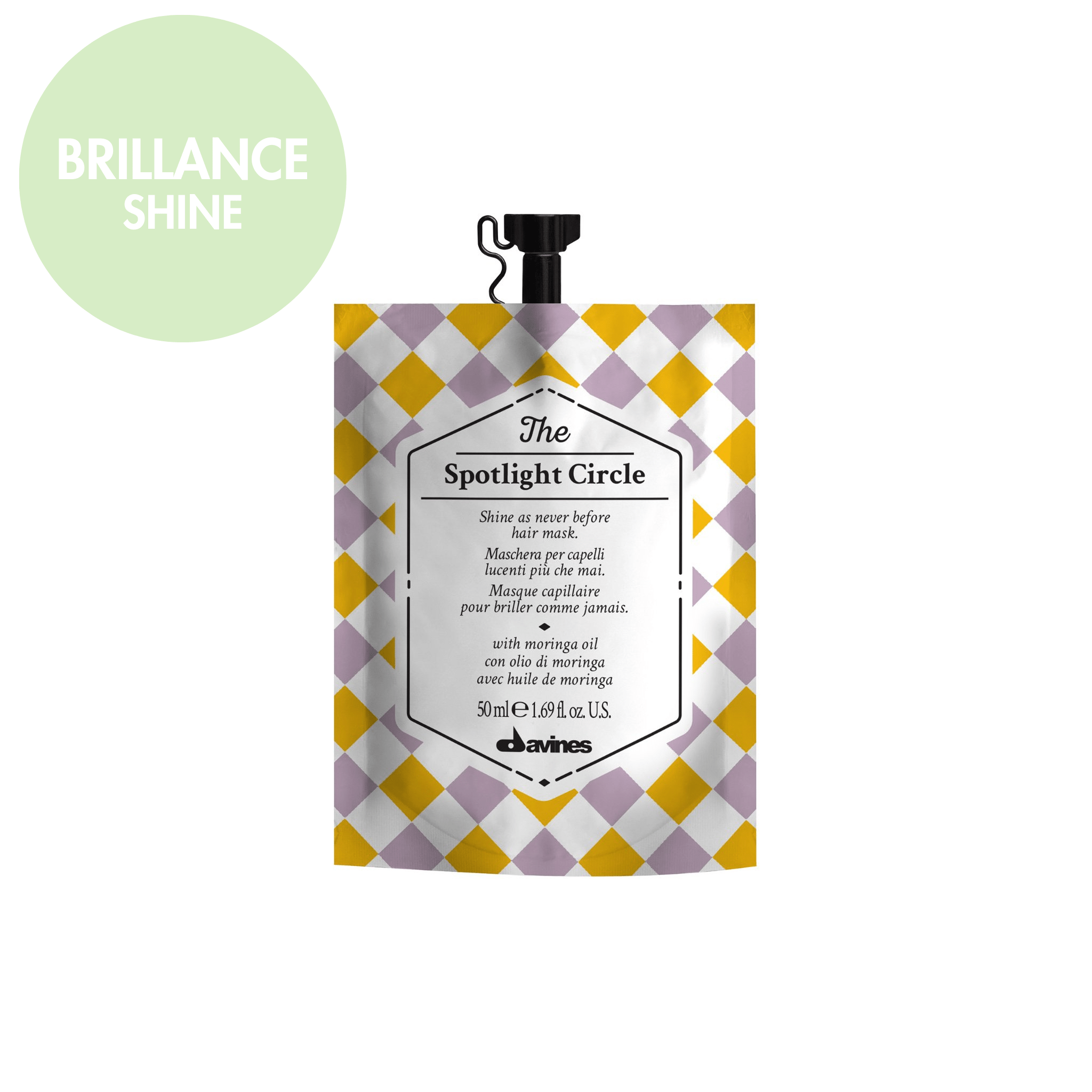 Davines. Masque Brillance Spotlight Circle - 50 ml - Concept C. Shop