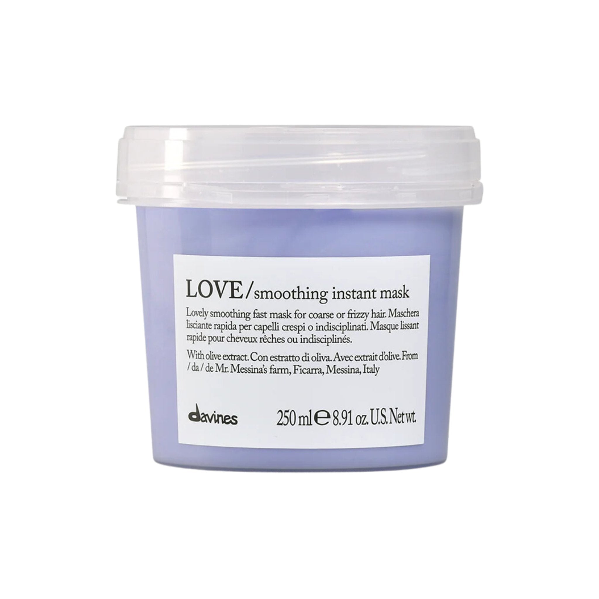 Davines. Masque Lissant à Action Rapide LOVE Smoothing - 250 ml - Concept C. Shop