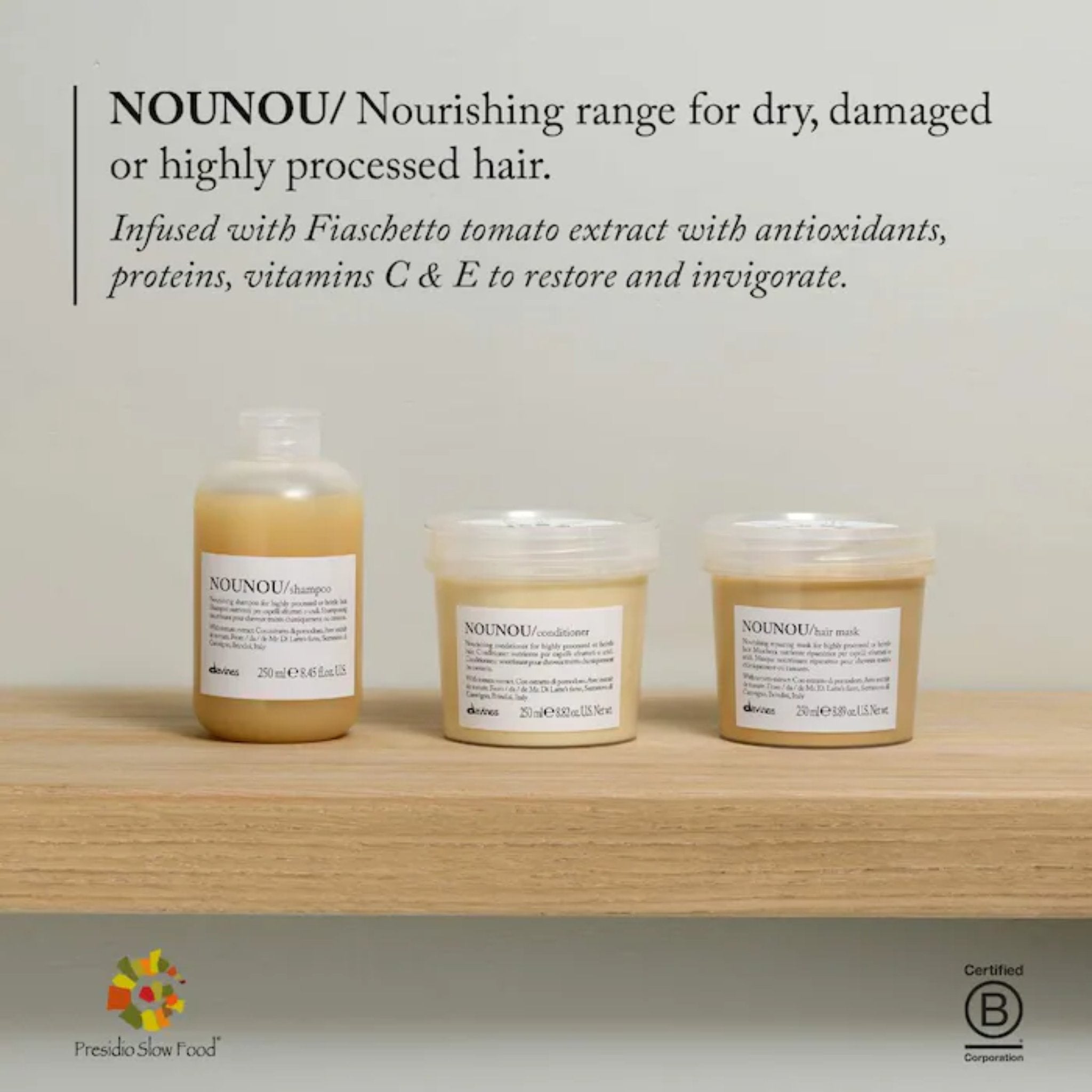 Davines. Masque Nourrissant NOUNOU - 1000 ml - Concept C. Shop