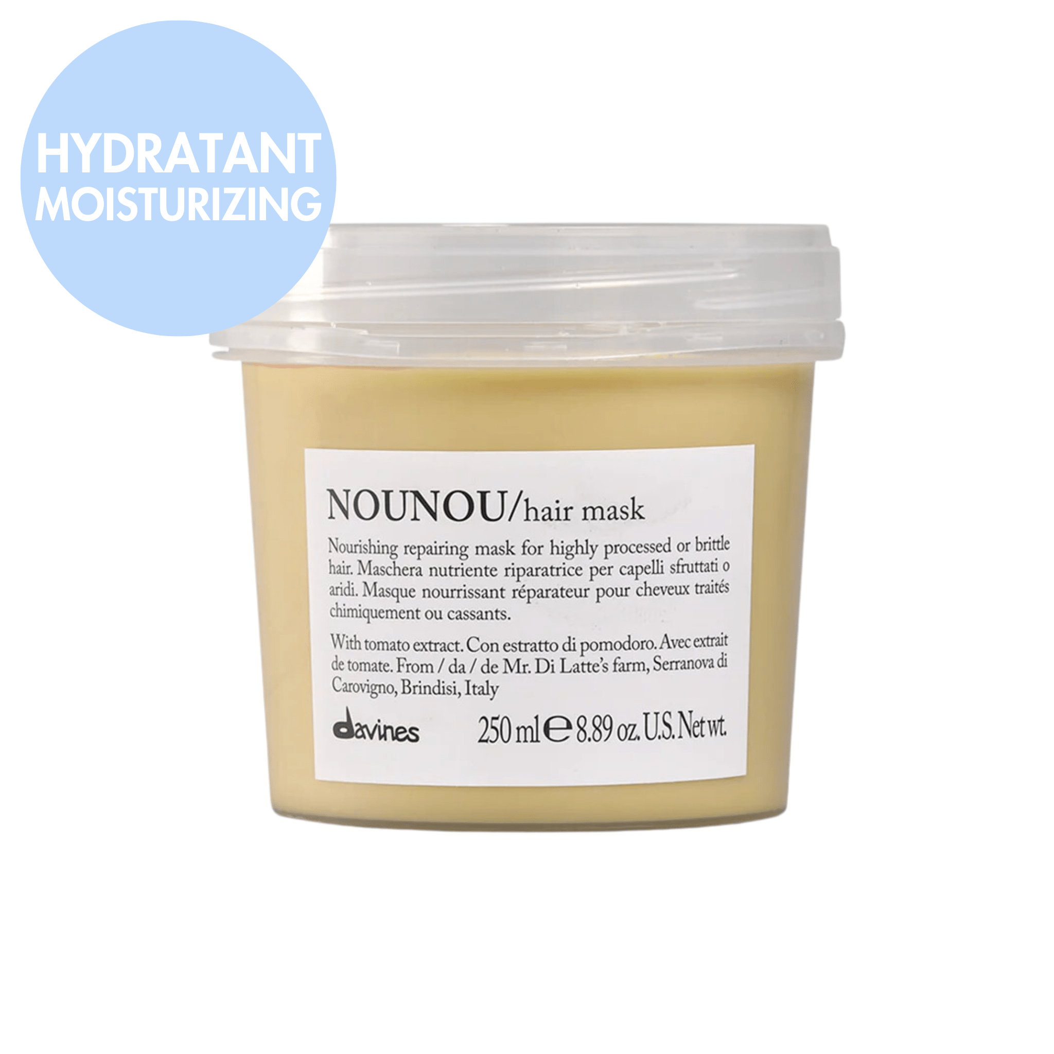 Davines. Masque Nourrissant NOUNOU - 250 ml - Concept C. Shop