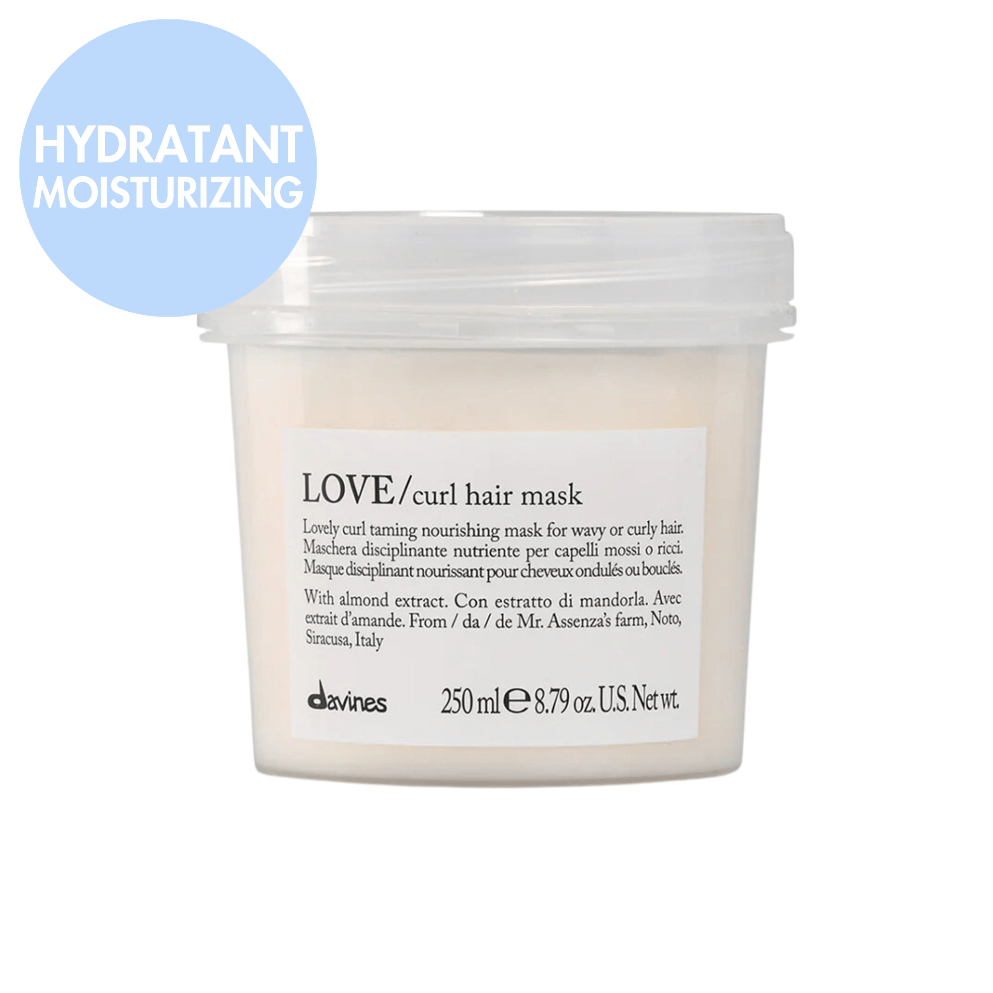 Davines. Masque pour Cheveux Bouclés LOVE Curl - 250 ml - Concept C. Shop