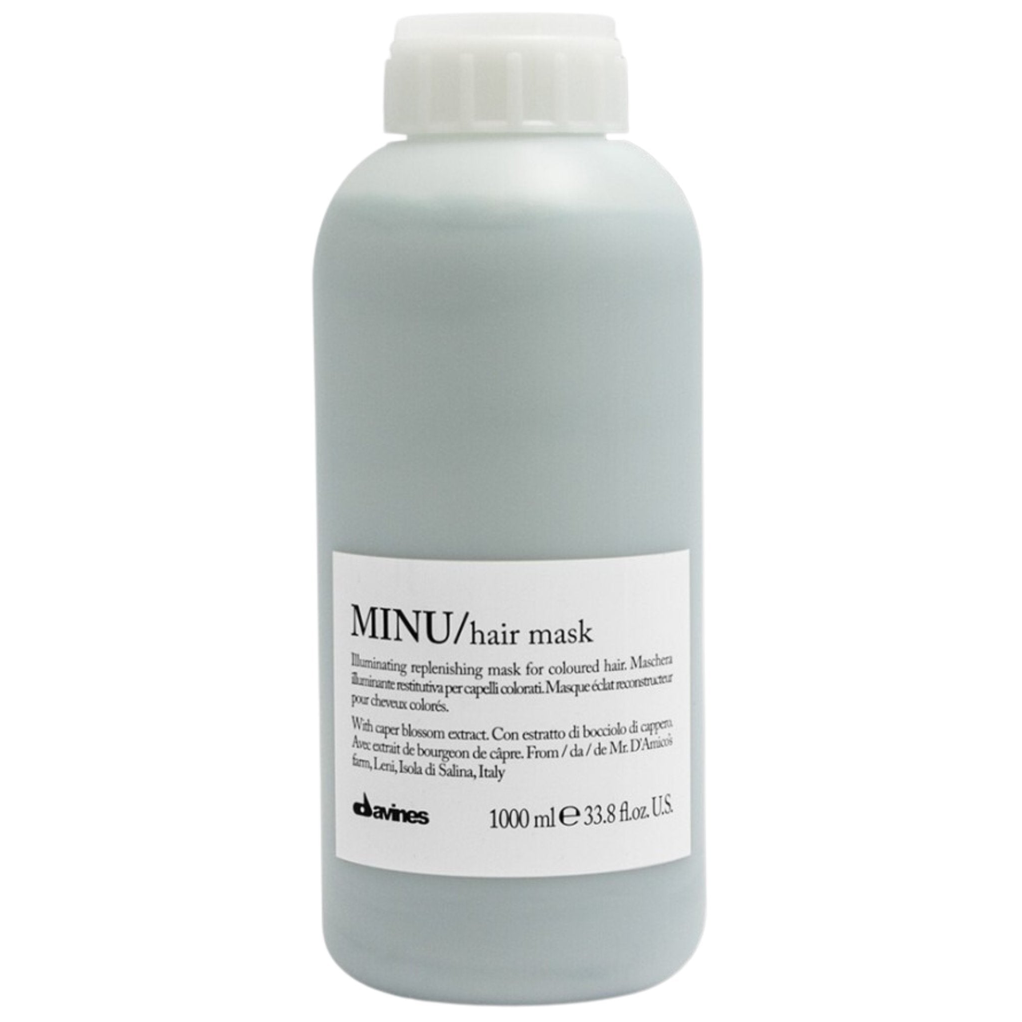 Davines. Masque pour Cheveux Colorés MINU - 1000 ml - Concept C. Shop