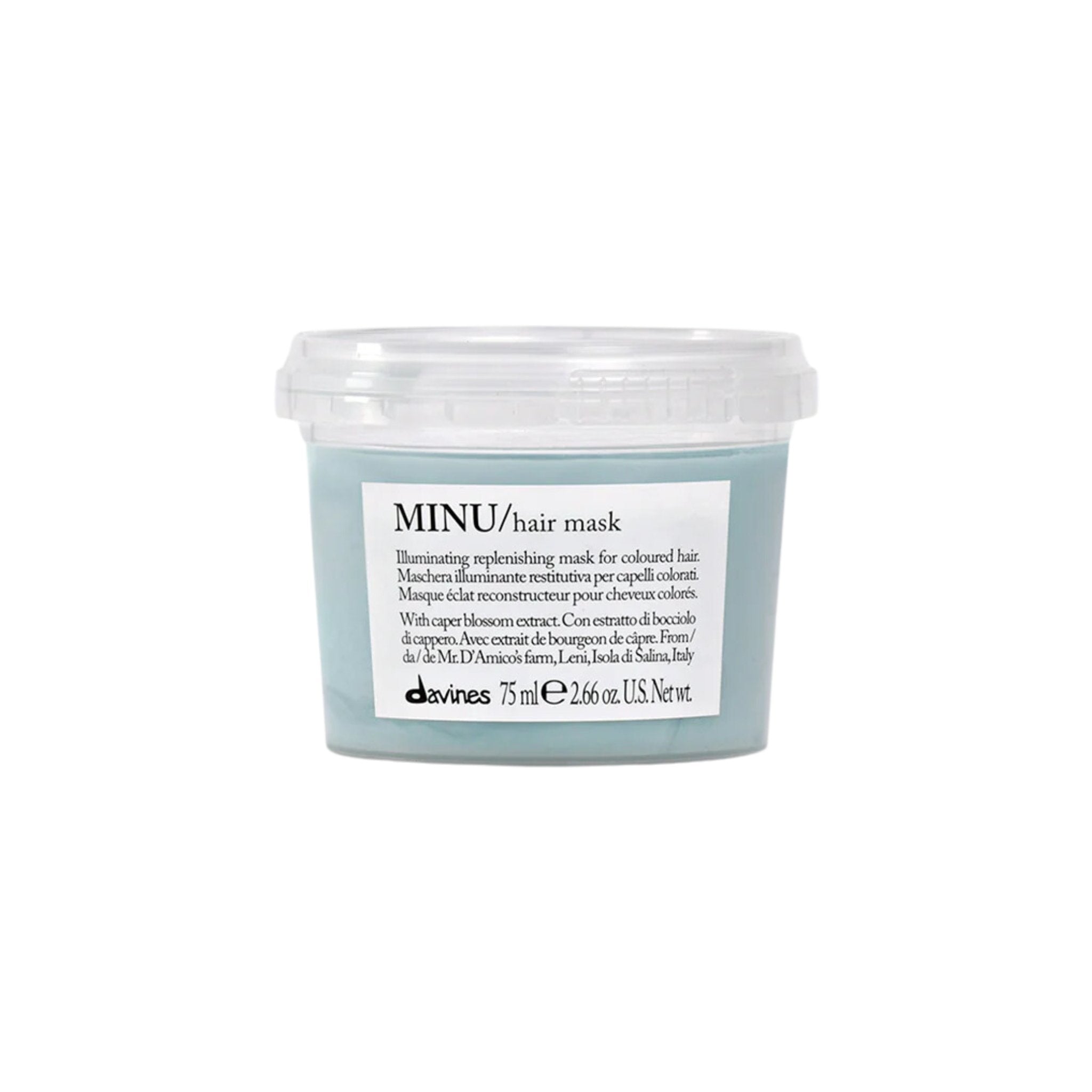 Davines. Masque pour Cheveux Colorés MINU - 75 ml - Concept C. Shop