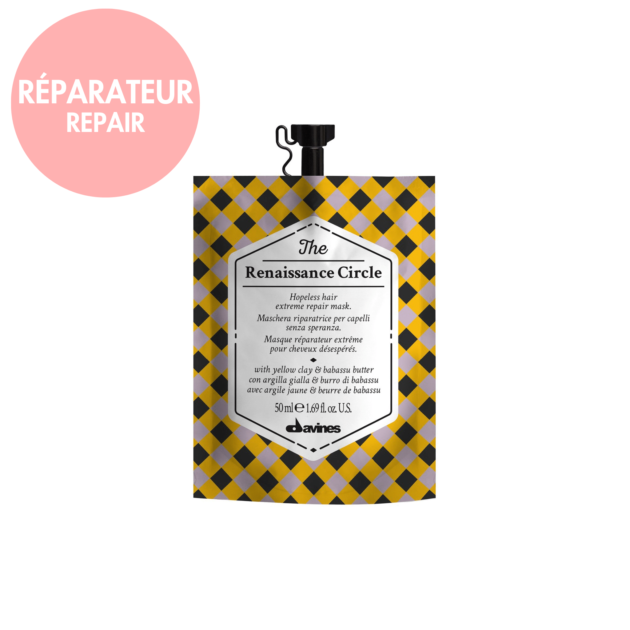 Davines. Masque Réparateur Renaissance Circle - 50 ml - Concept C. Shop