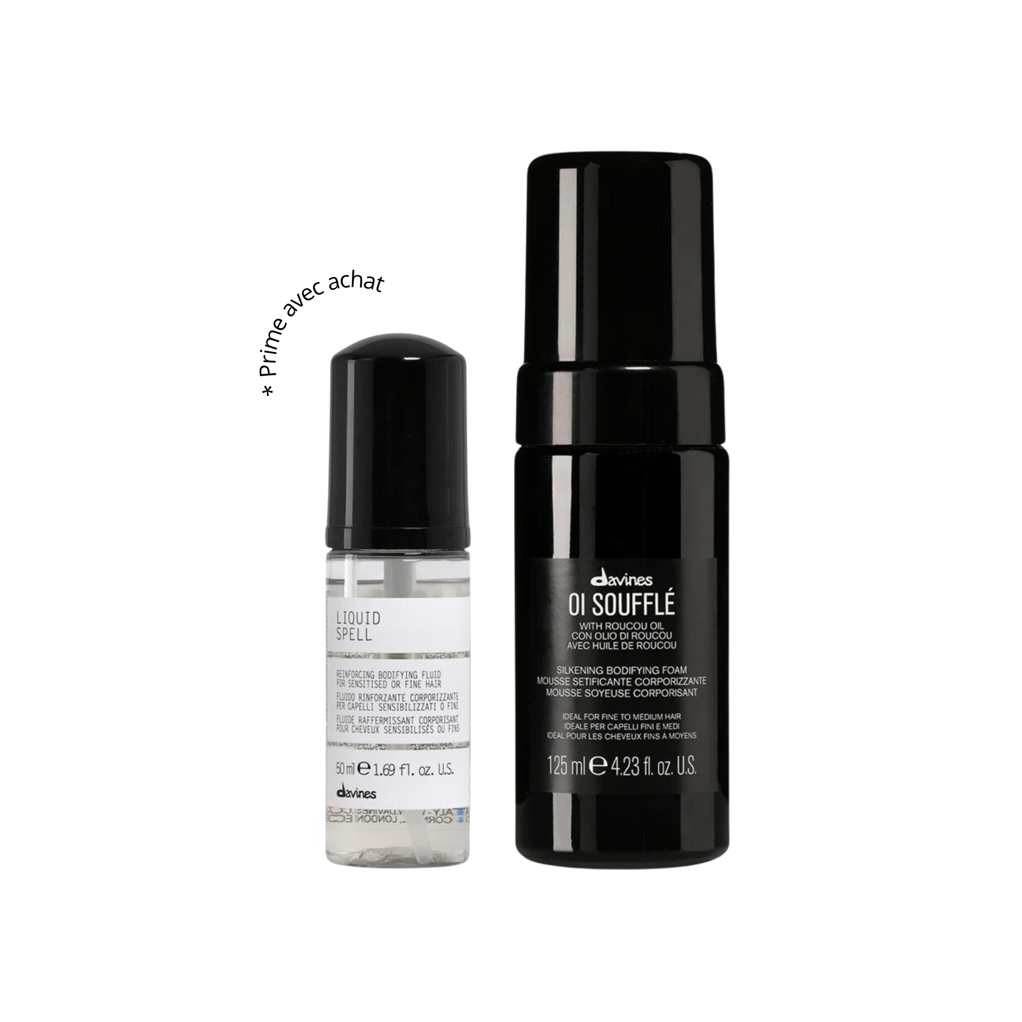 Davines. Mousse Soyeuse Corporisante OI Soufflé - 125 ml - Concept C. Shop