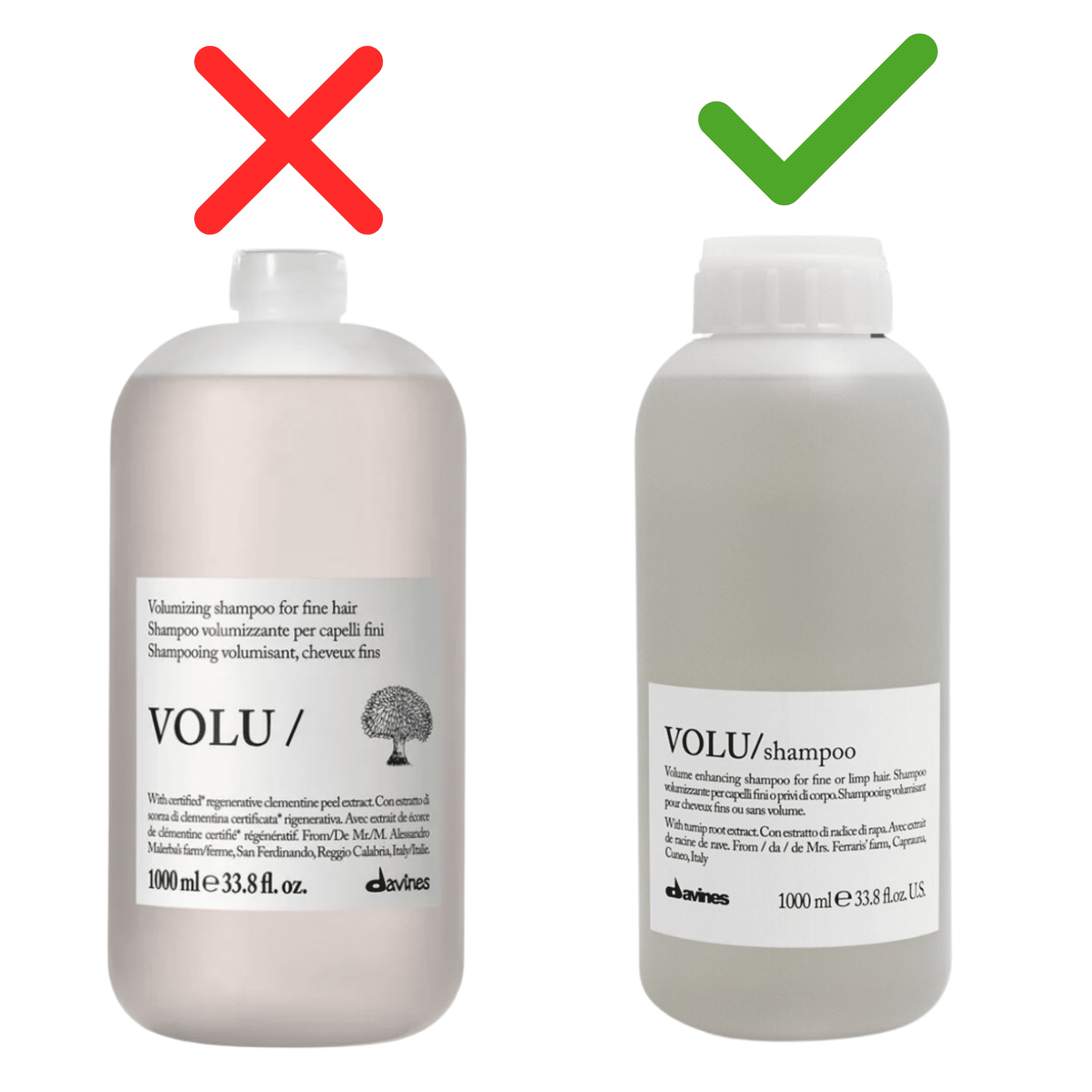 Davines. Pompe Essential Hair Care et OI Noir - 1000 ml - Concept C. Shop
