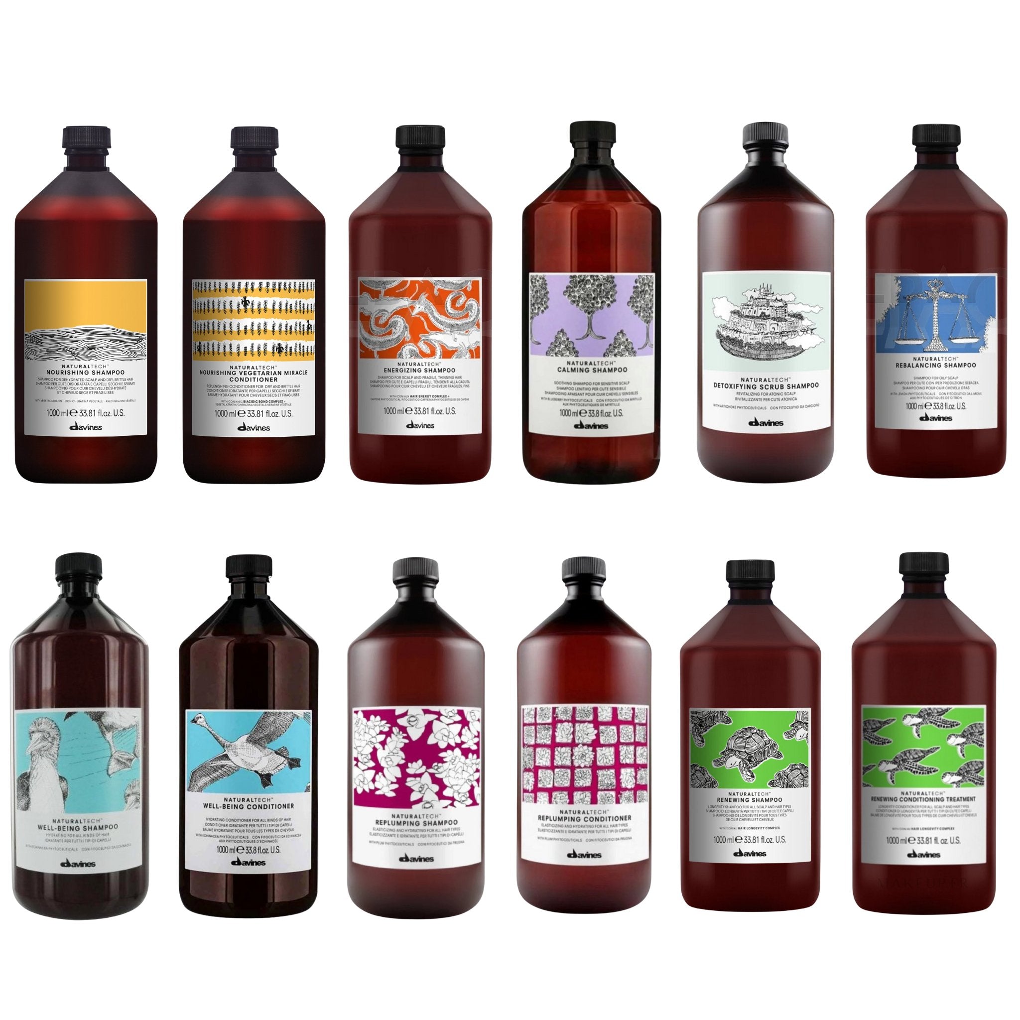 Davines. Pompe Naturaltech - 1000 ml - Concept C. Shop